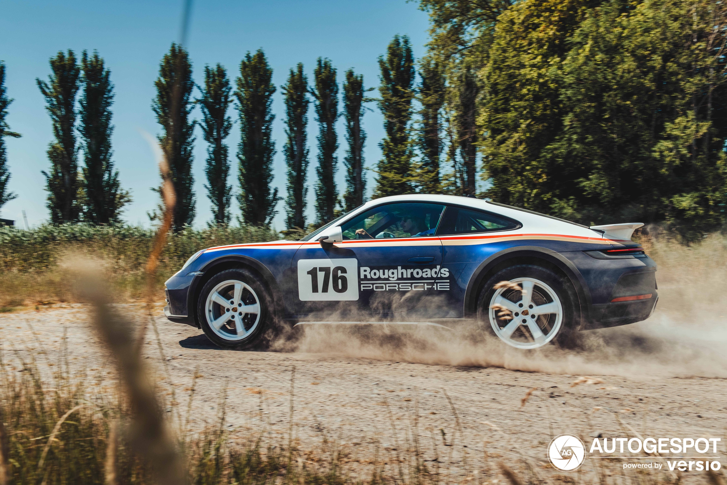 A 911 Dakar was spotted in the wild