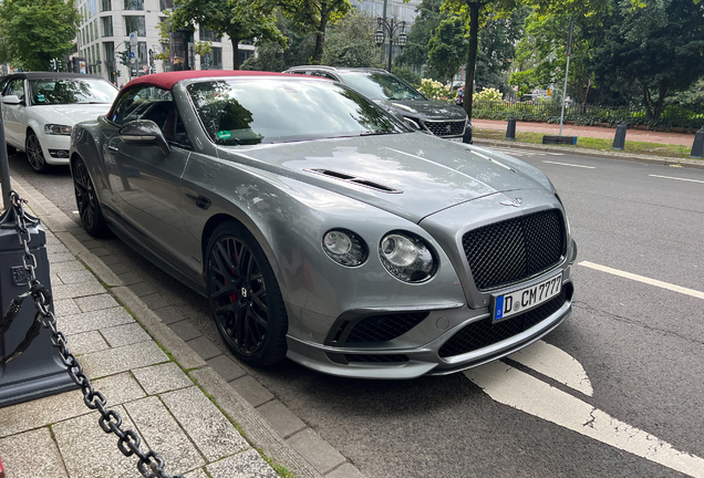 Bentley Continental Supersports Convertible 2018