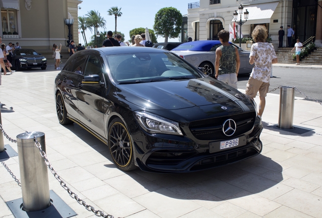 Mercedes-AMG CLA 45 Shooting Brake X117 Yellow Night Edition