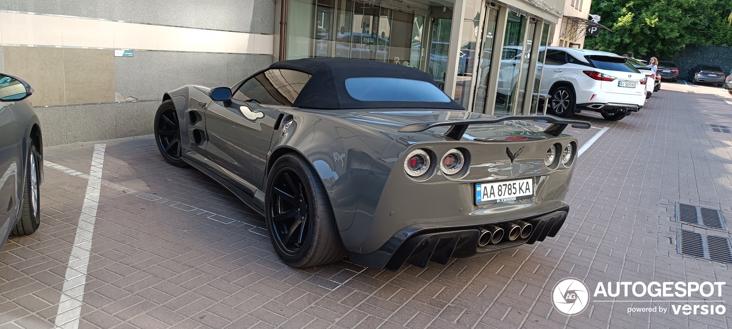 Chevrolet Corvette is het monster van Oekraïne