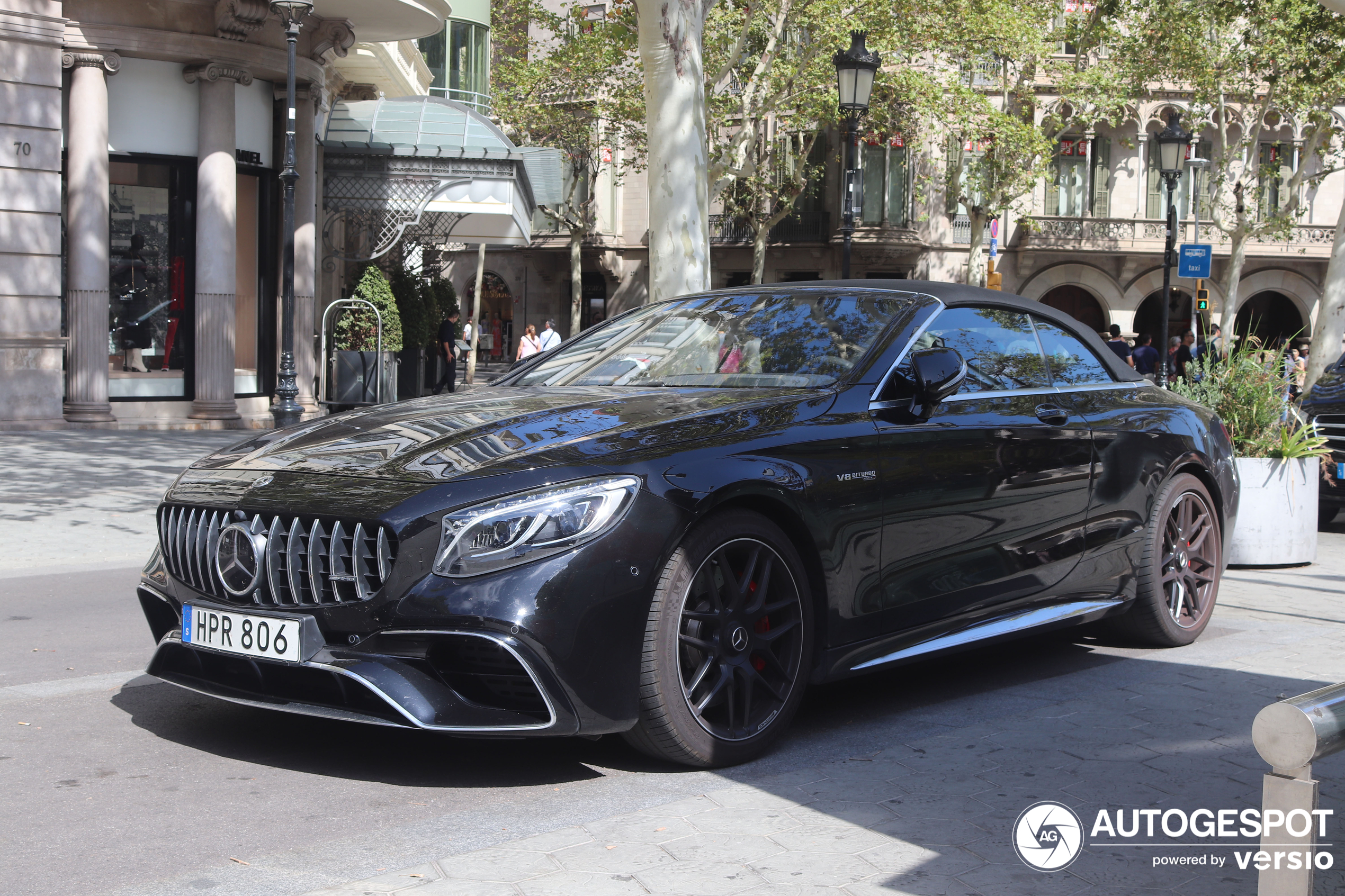 Mercedes-AMG S 63 Convertible A217 2018