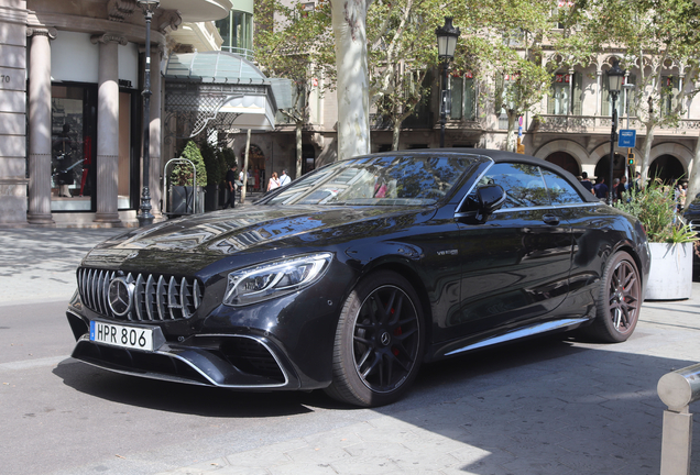 Mercedes-AMG S 63 Convertible A217 2018