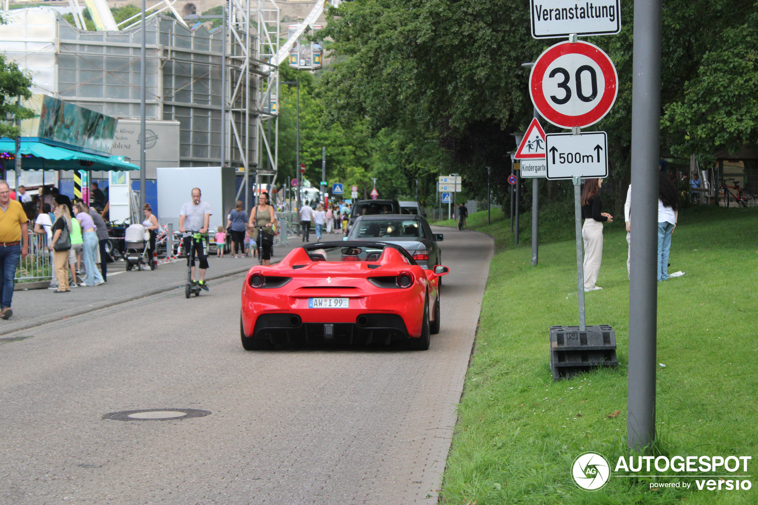 ストリート　STREET 148〜305まで Ferrari 488 Spider - 14 August 2023 - Autogespot
