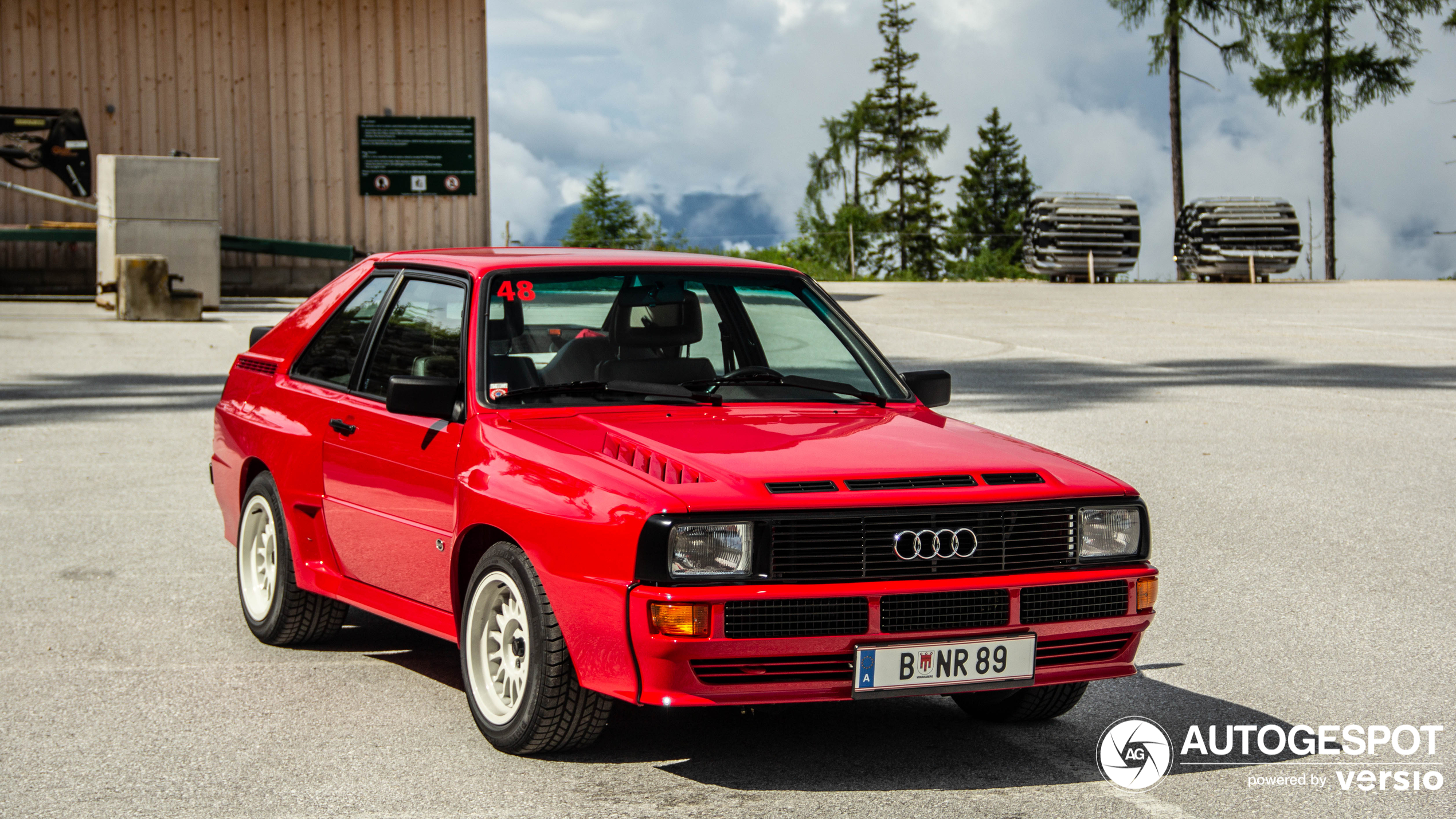 Two legends from audi are photographed in Tauplitz