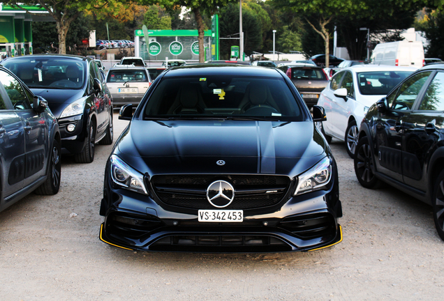 Mercedes-AMG CLA 45 Shooting Brake X117 Yellow Night Edition