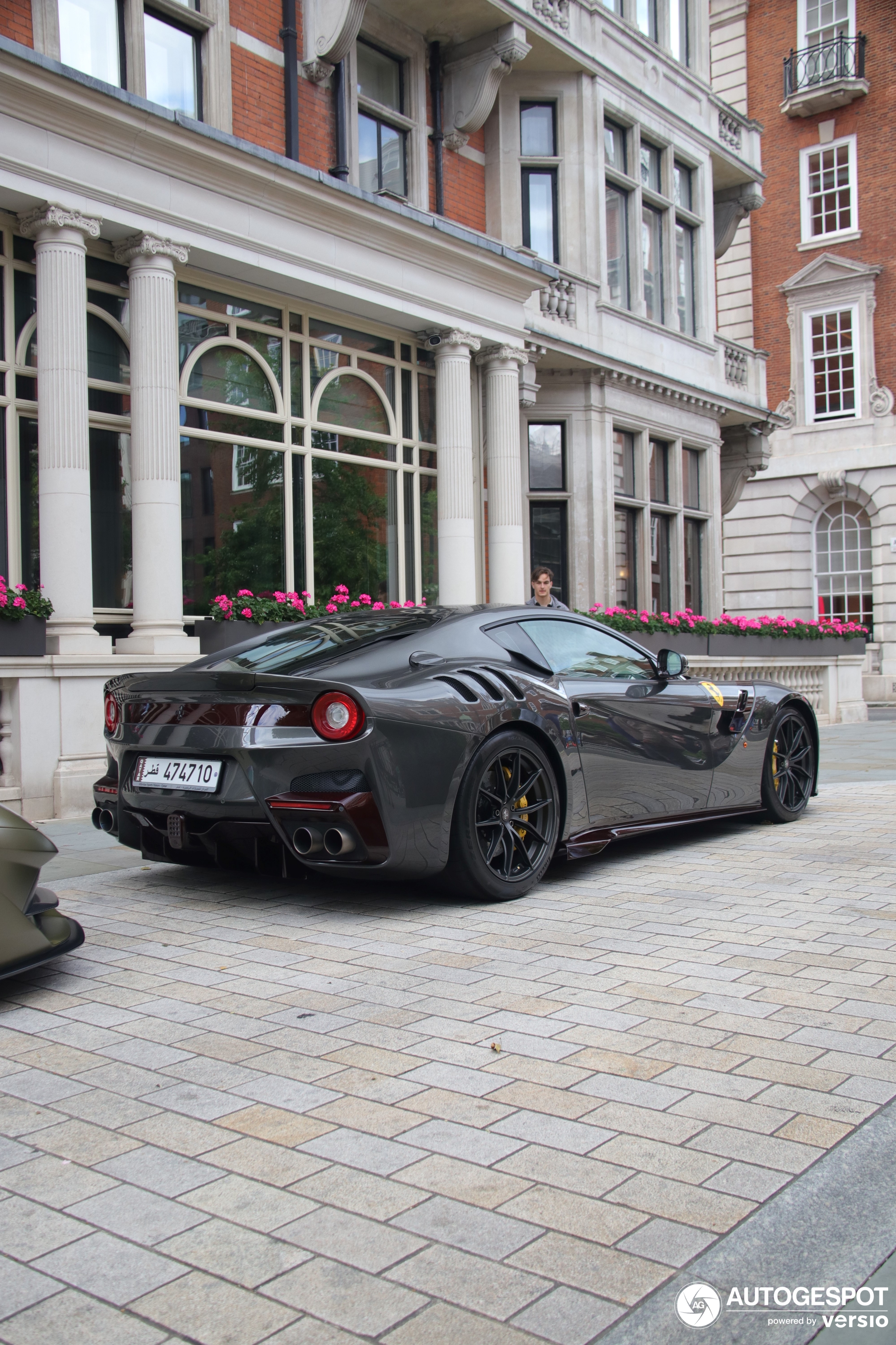 A beautiful and equally special Ferrari F12tdf shows up in London