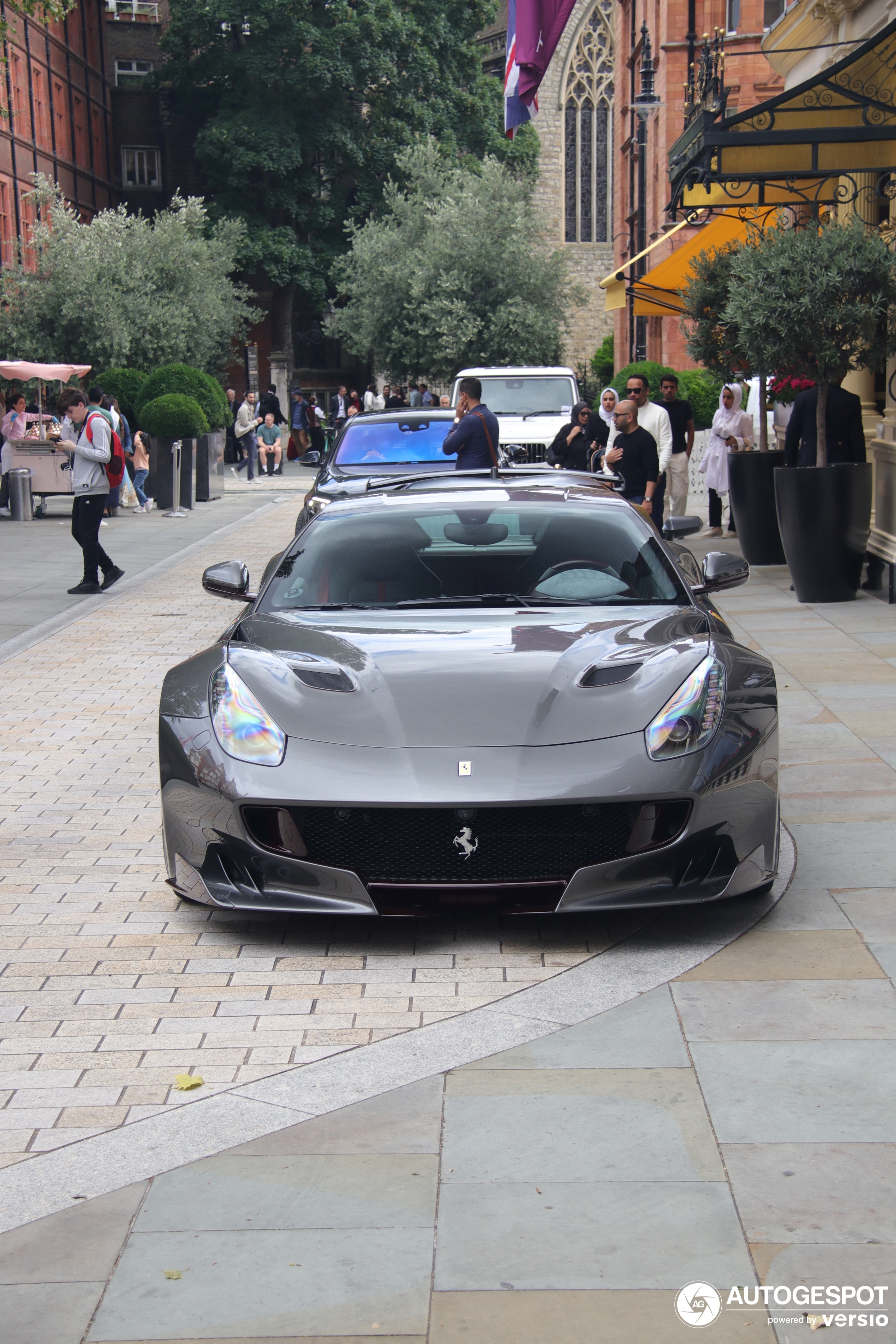 A beautiful and equally special Ferrari F12tdf shows up in London