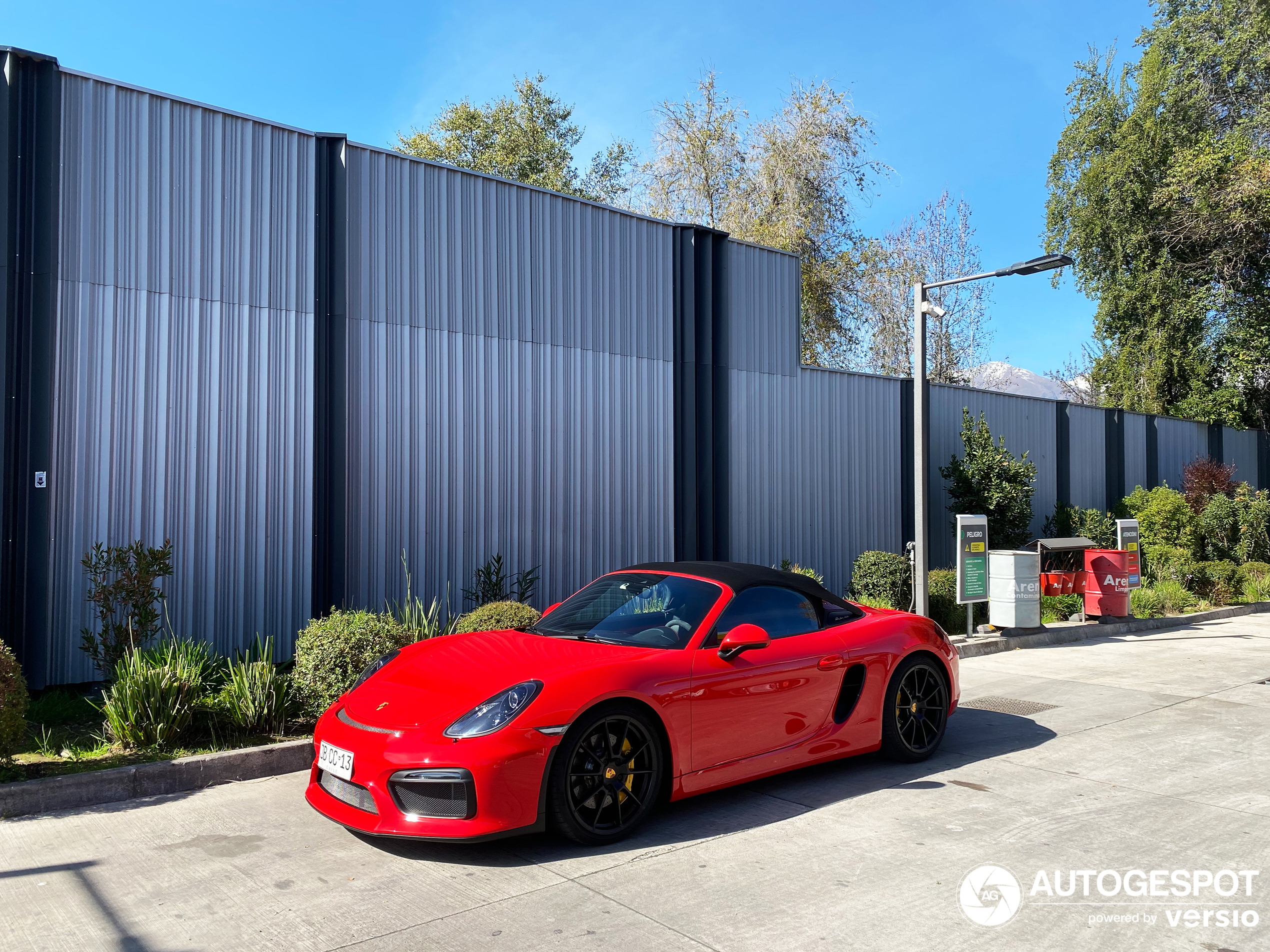 Porsche 981 Boxster Spyder