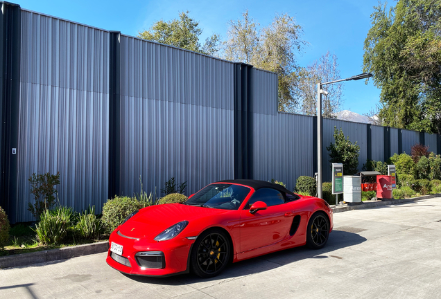 Porsche 981 Boxster Spyder