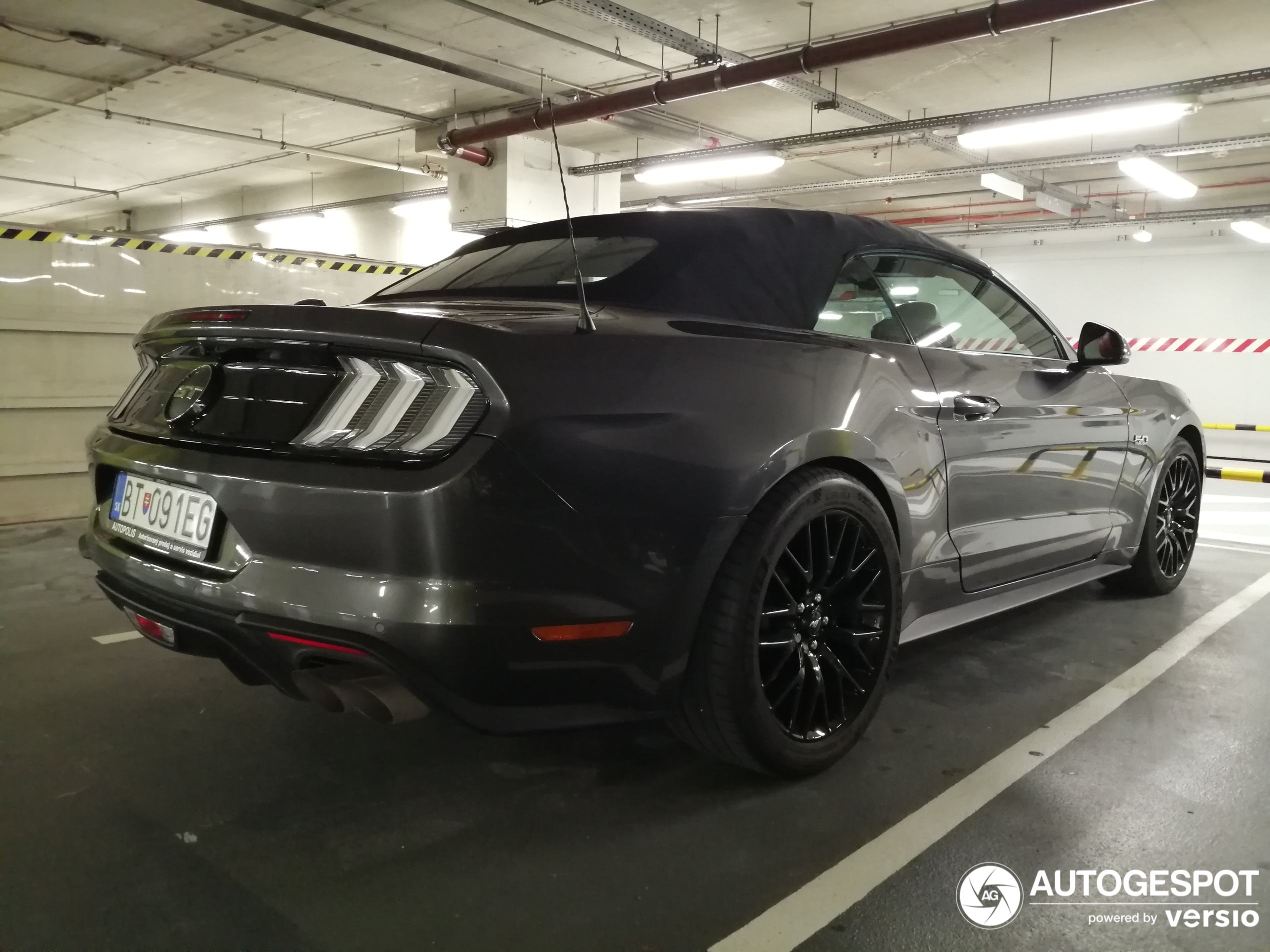 Ford Mustang GT Convertible 2018