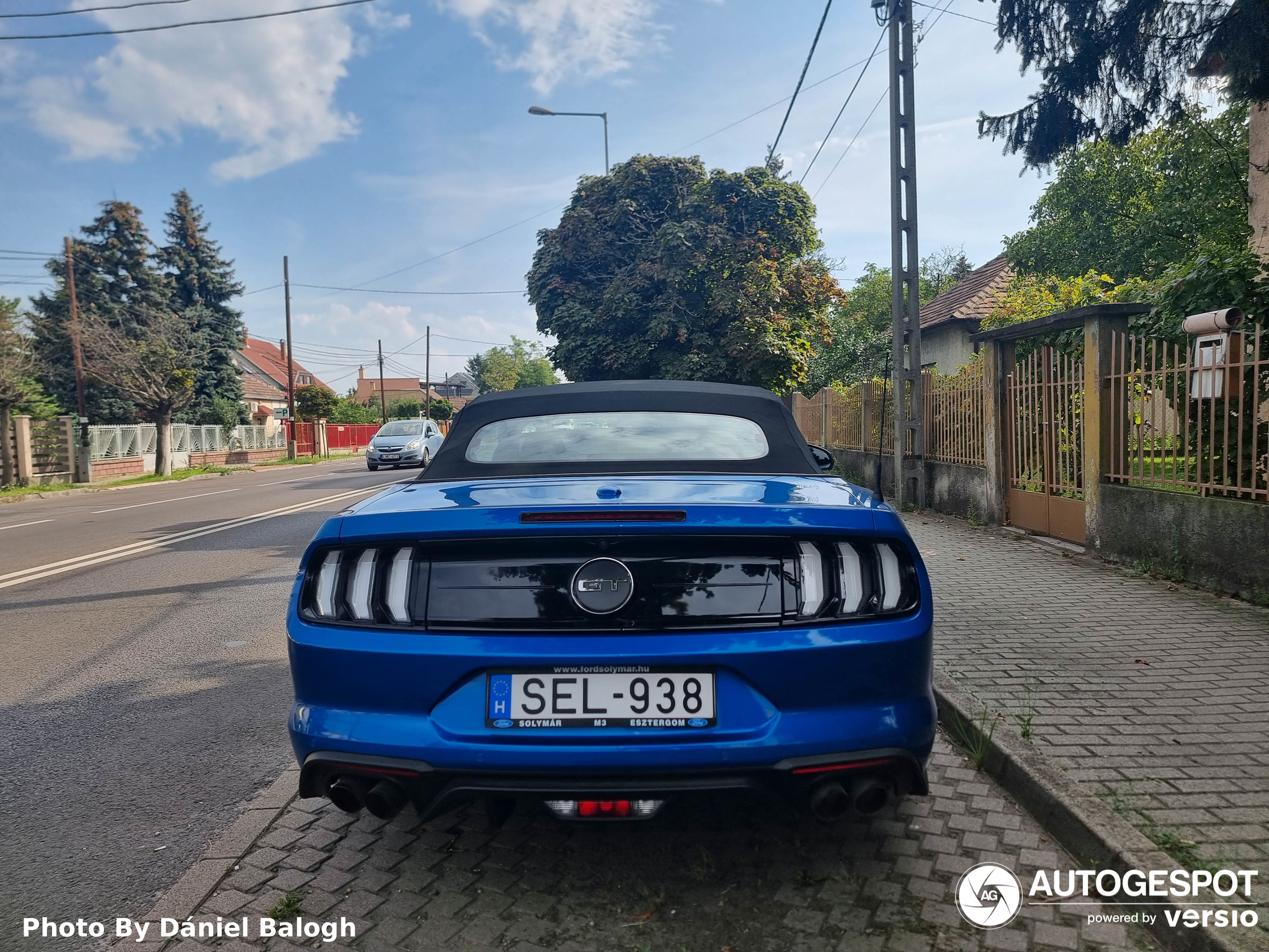 Ford Mustang GT Convertible 2018