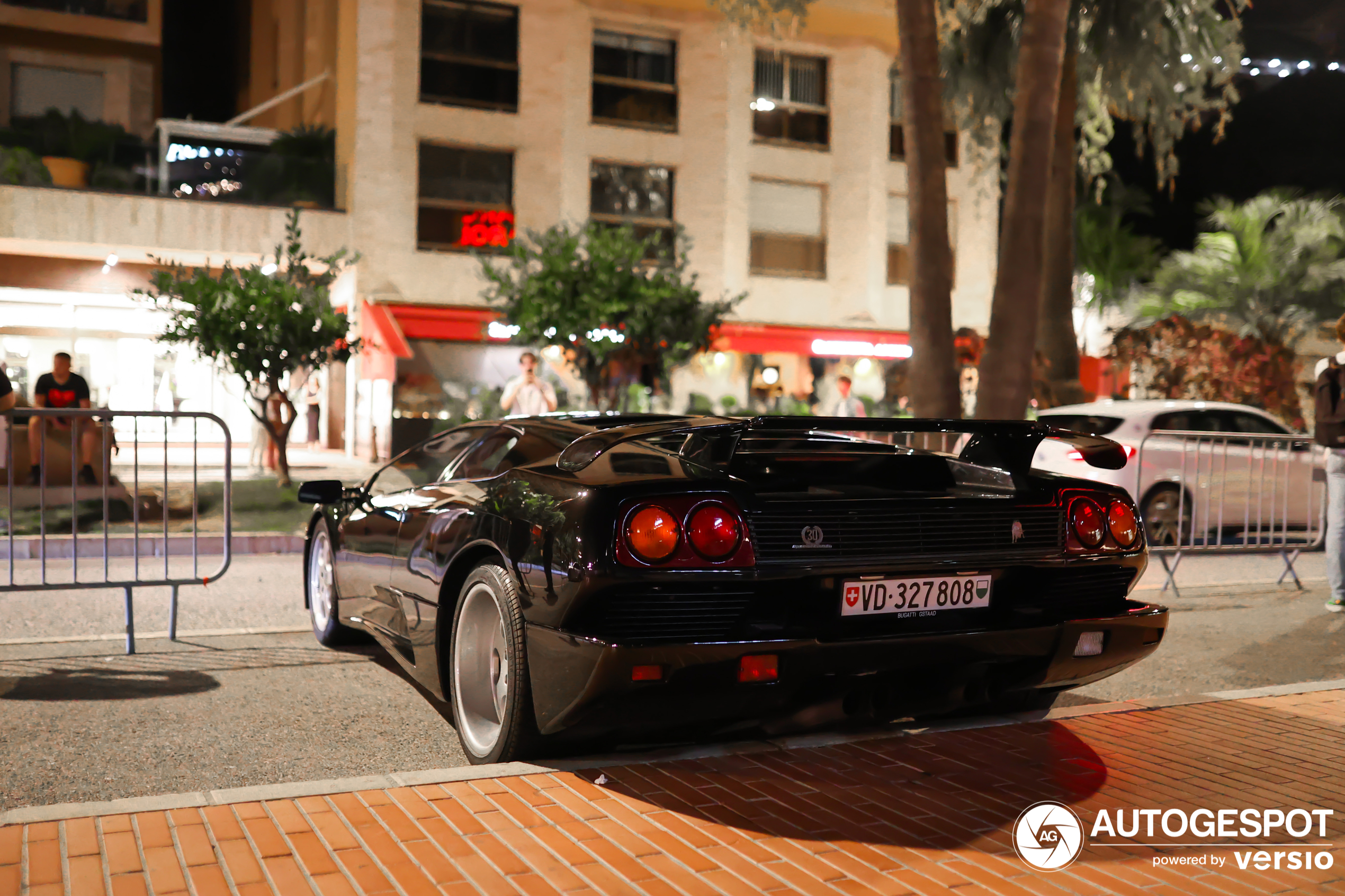 Iconen worden ook nog in Monaco gespot: Lamborghini Diablo SE30