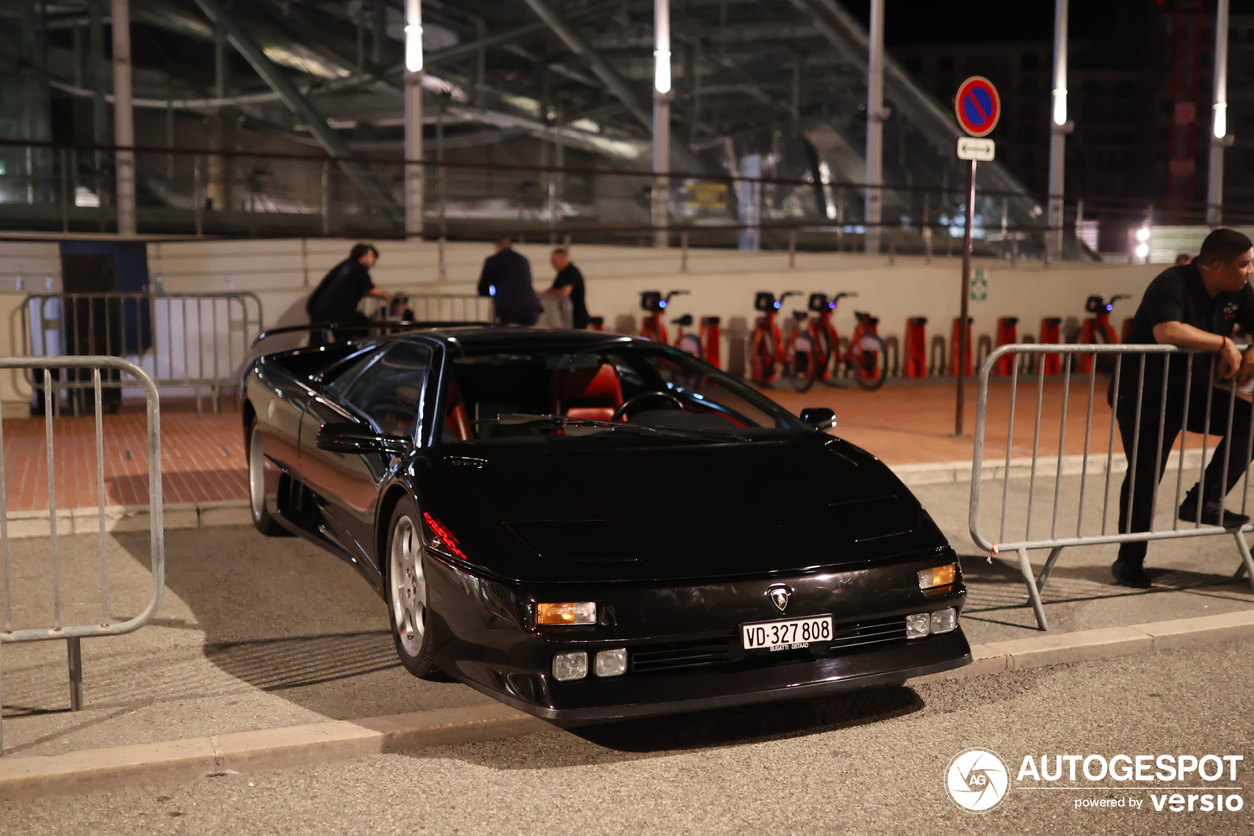 A Lamborghini Diablo SE30 shows up in Monaco