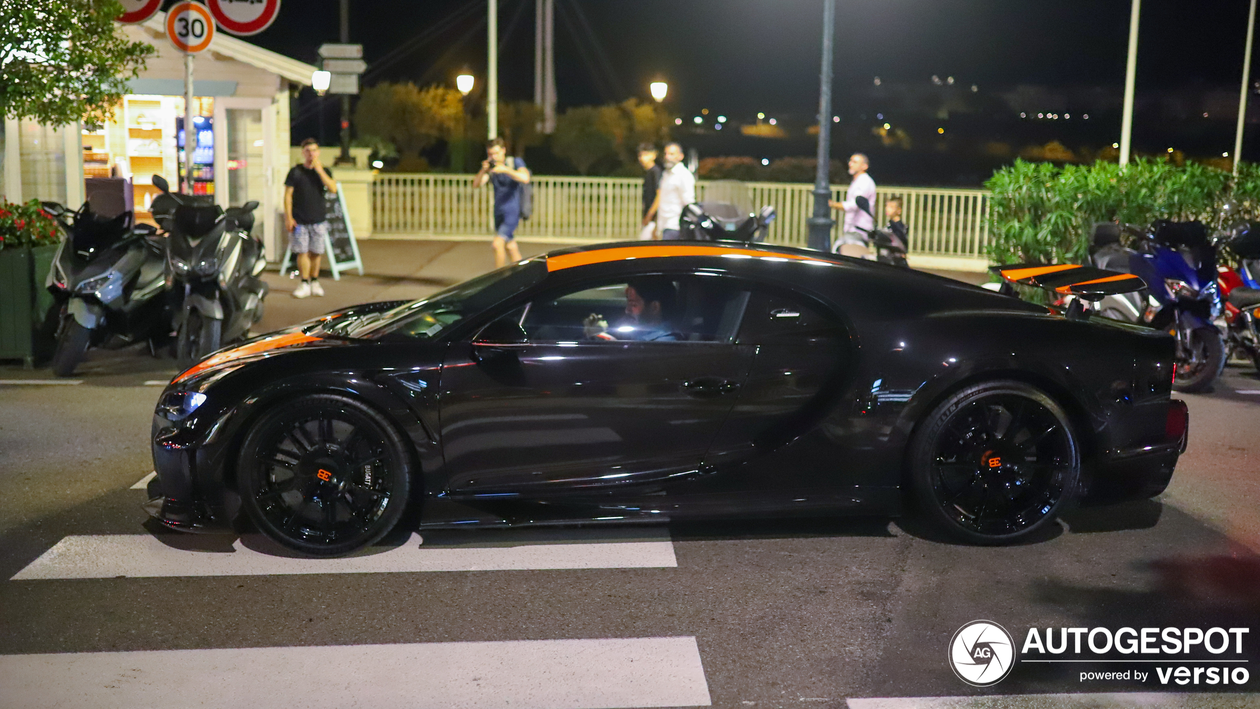 As soon as it gets dark in monaco, there will see new bugattis