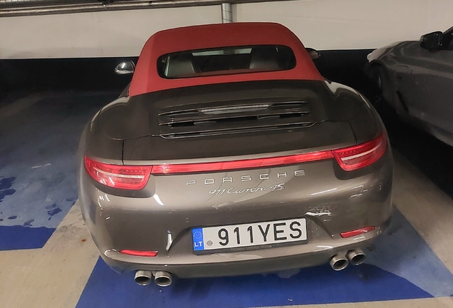 Porsche 991 Carrera 4S Cabriolet MkI