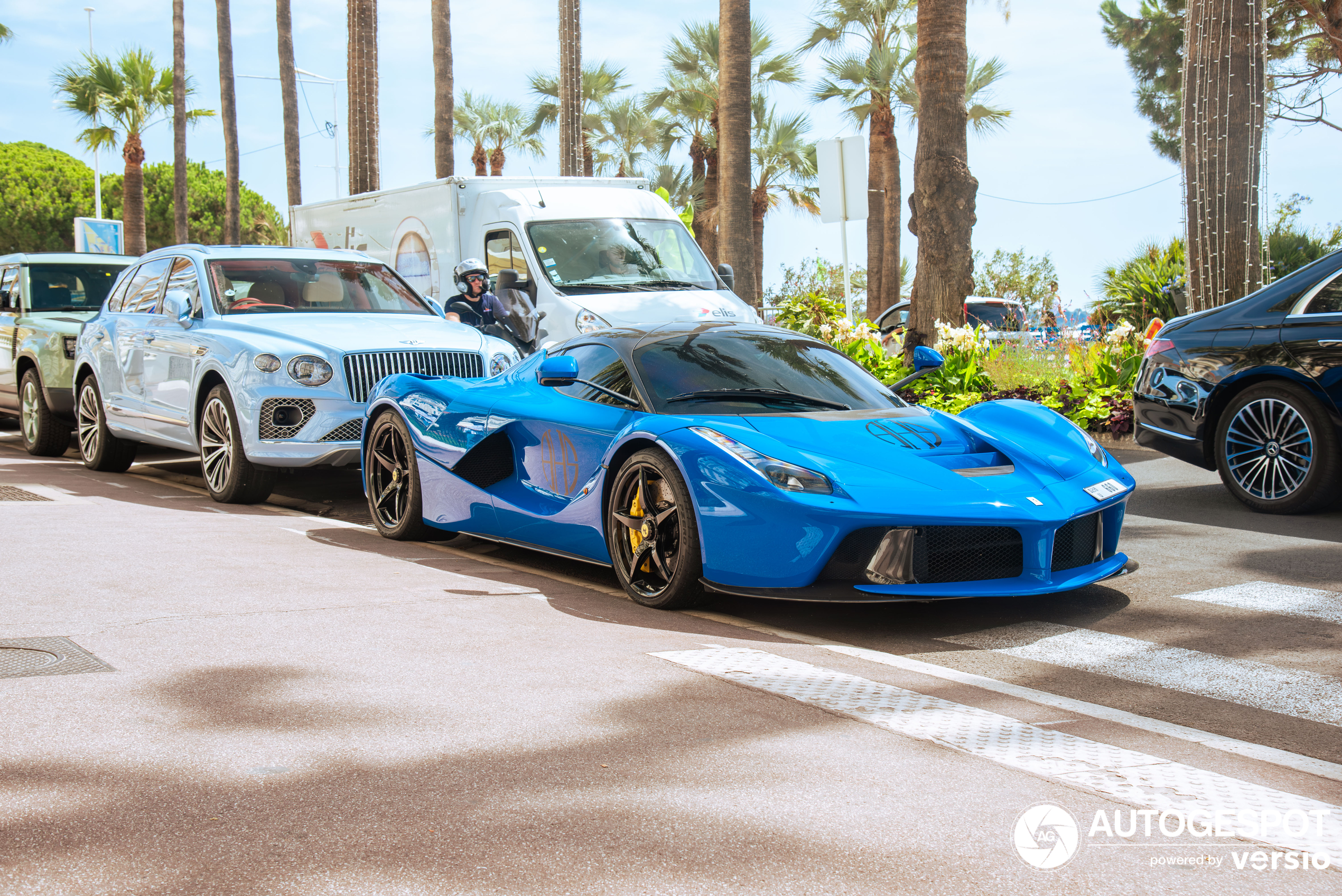 A beautiful Laferrari shows up in Cannes