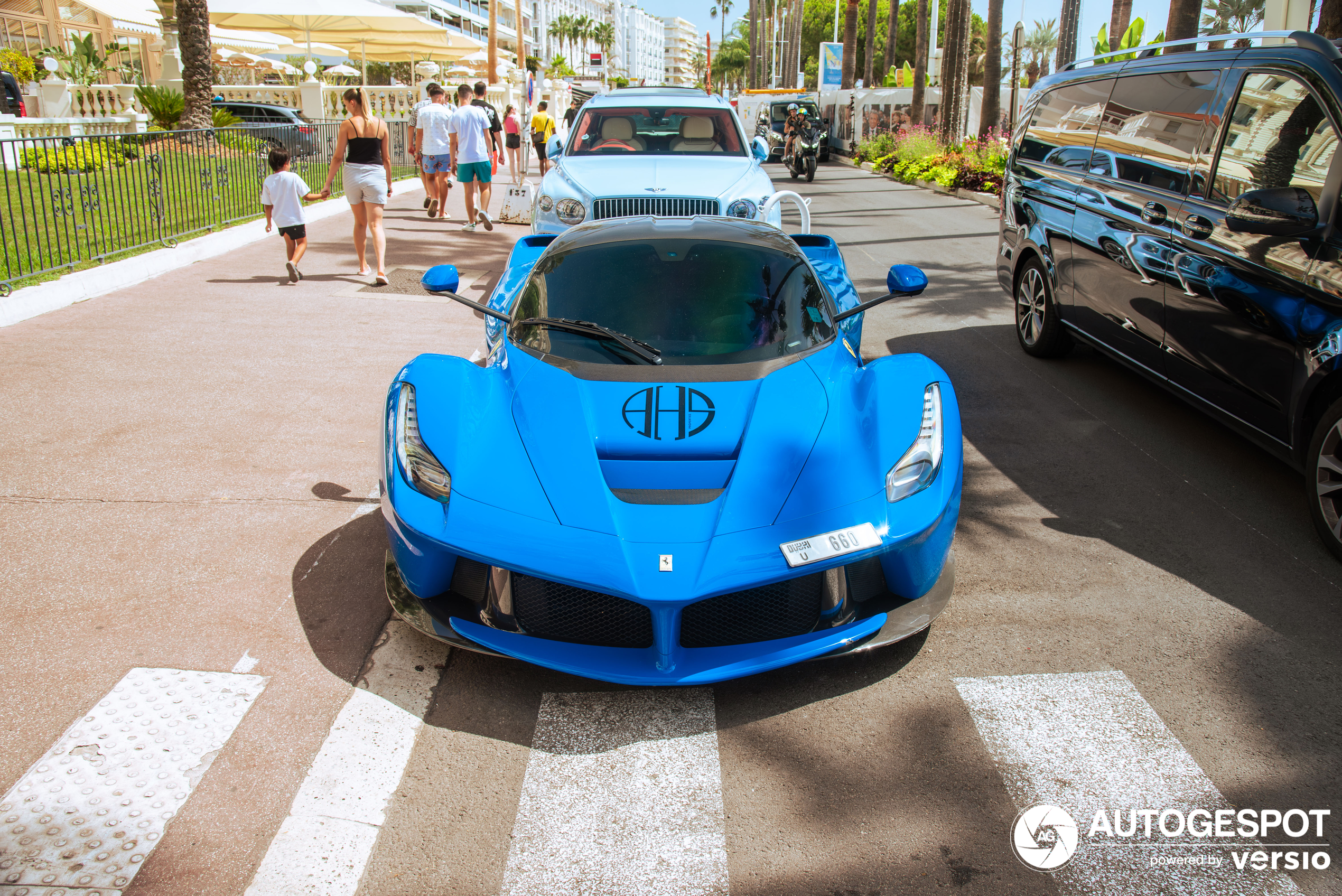 A beautiful Laferrari shows up in Cannes