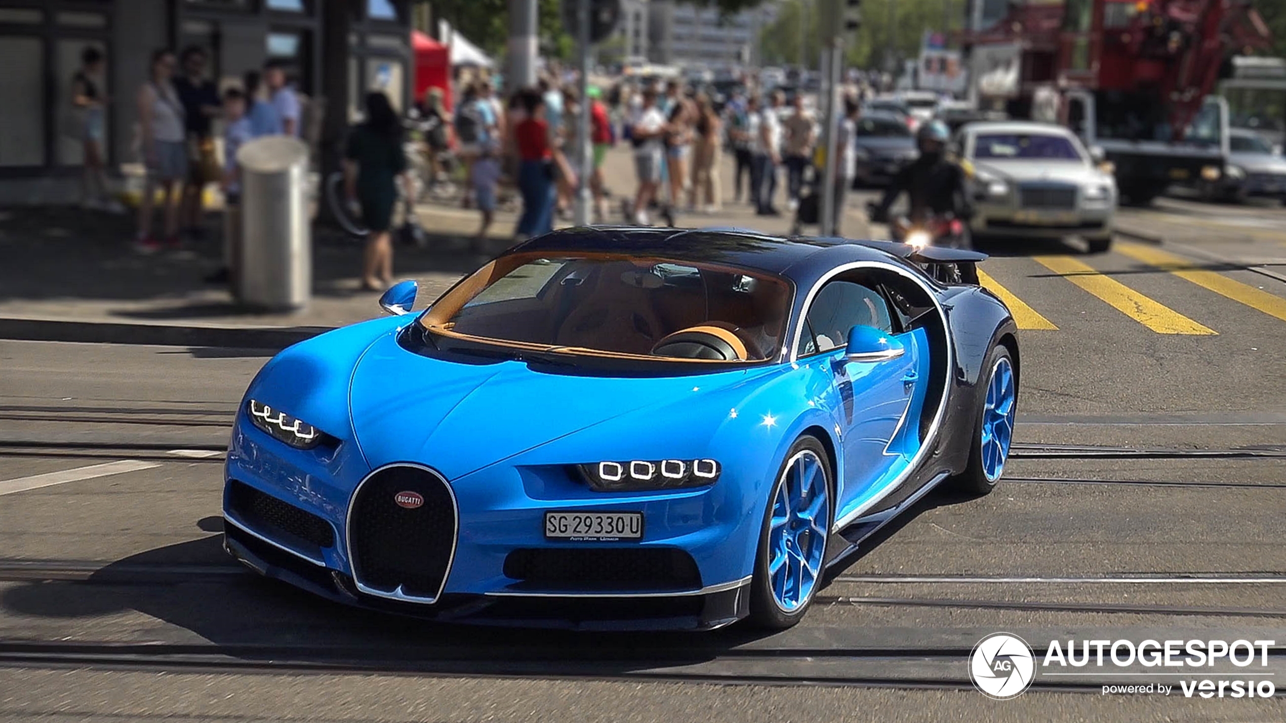 Again a new Chiron shows up in Zürich