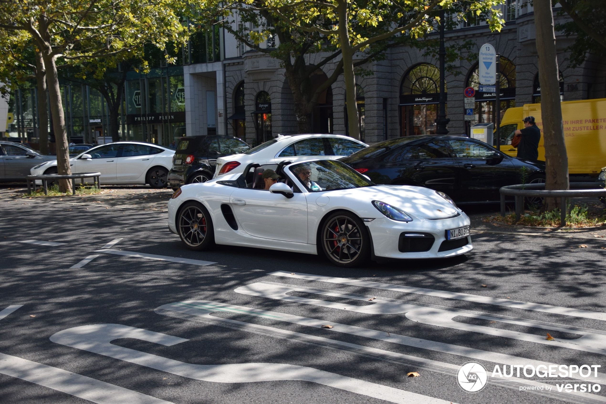 Porsche 981 Boxster Spyder