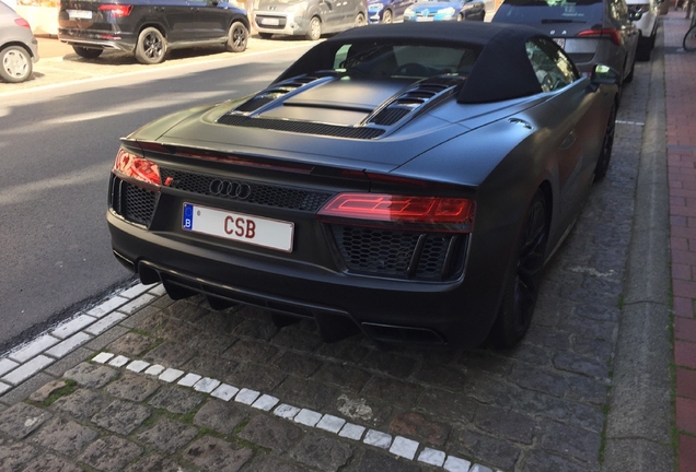 Audi R8 V10 Plus Spyder 2017