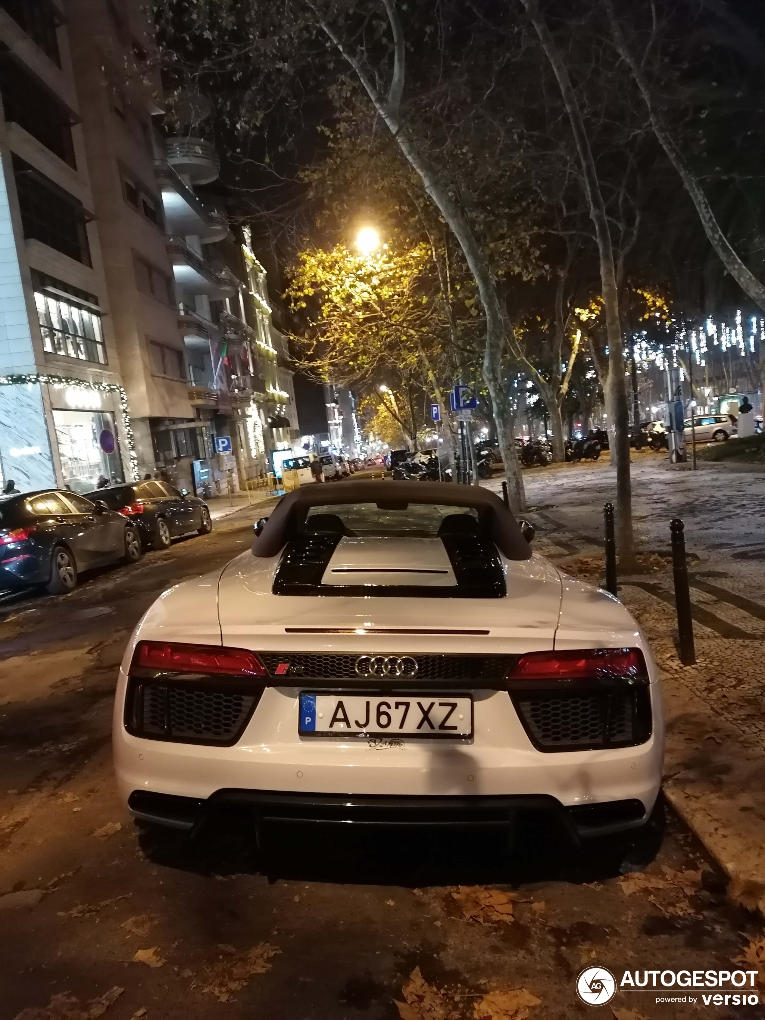 Audi R8 V10 Spyder 2016