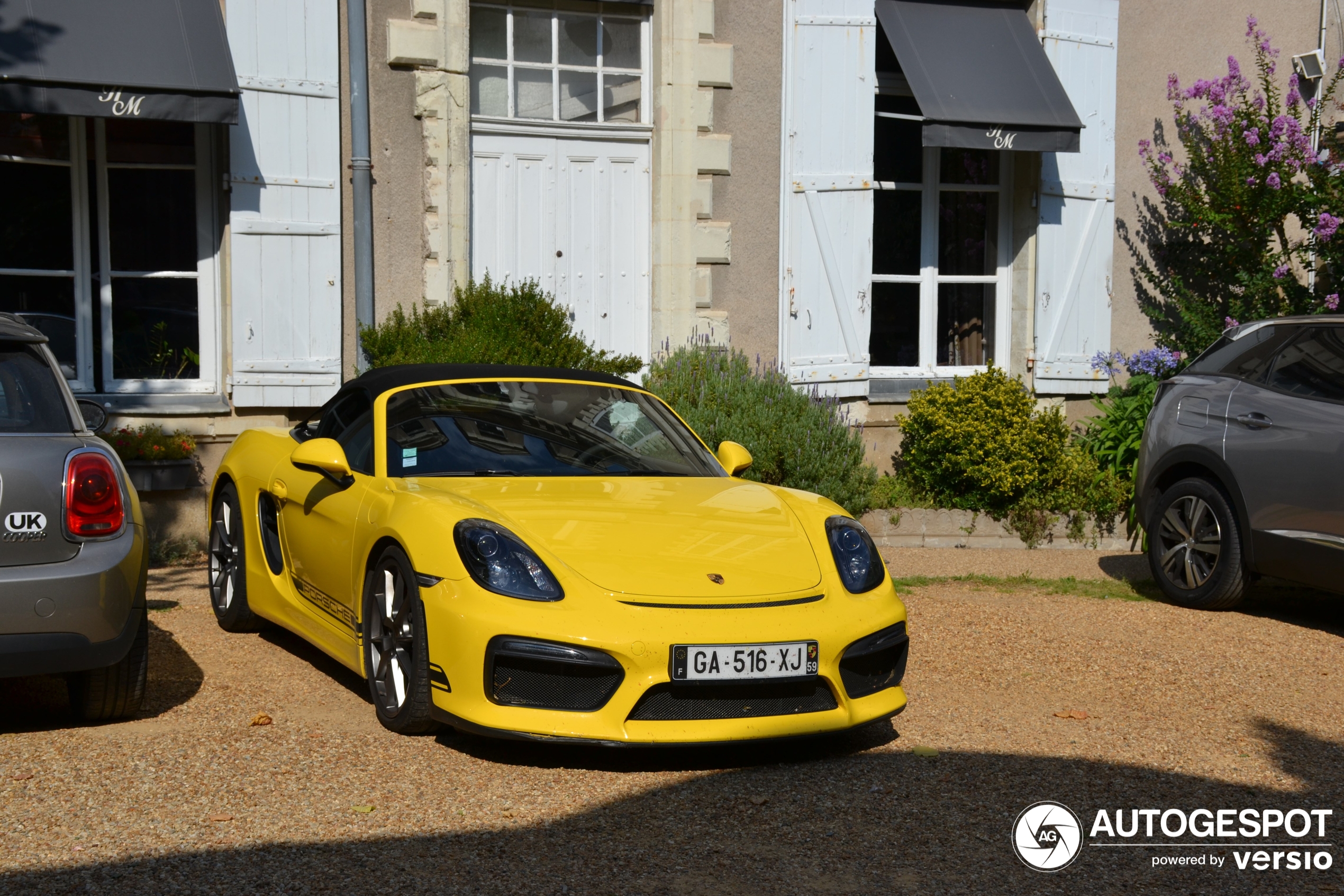 Porsche 981 Boxster Spyder - 22 August 2023 - Autogespot