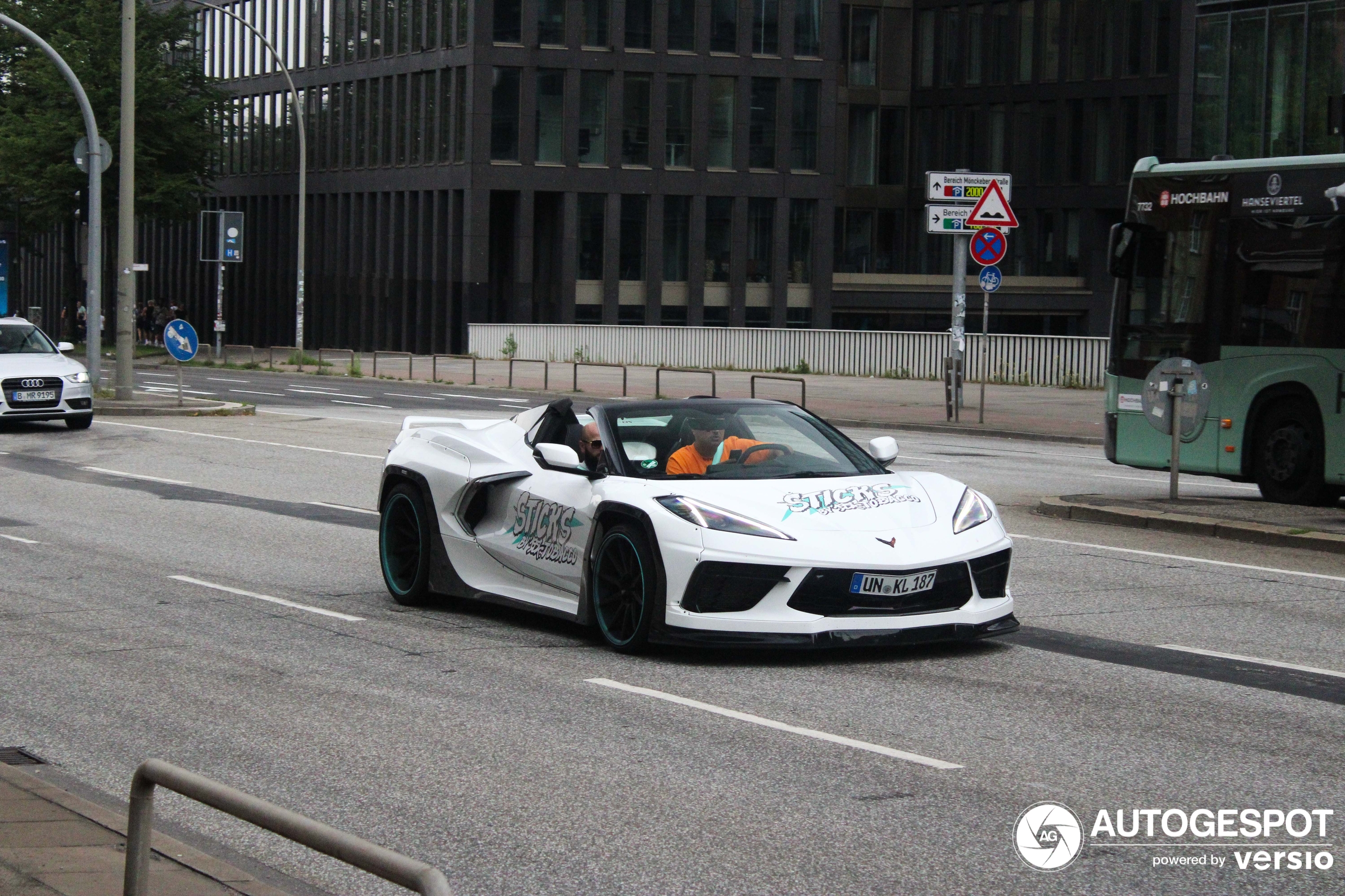 Chevrolet Corvette C8 Convertible Pandem Widebody