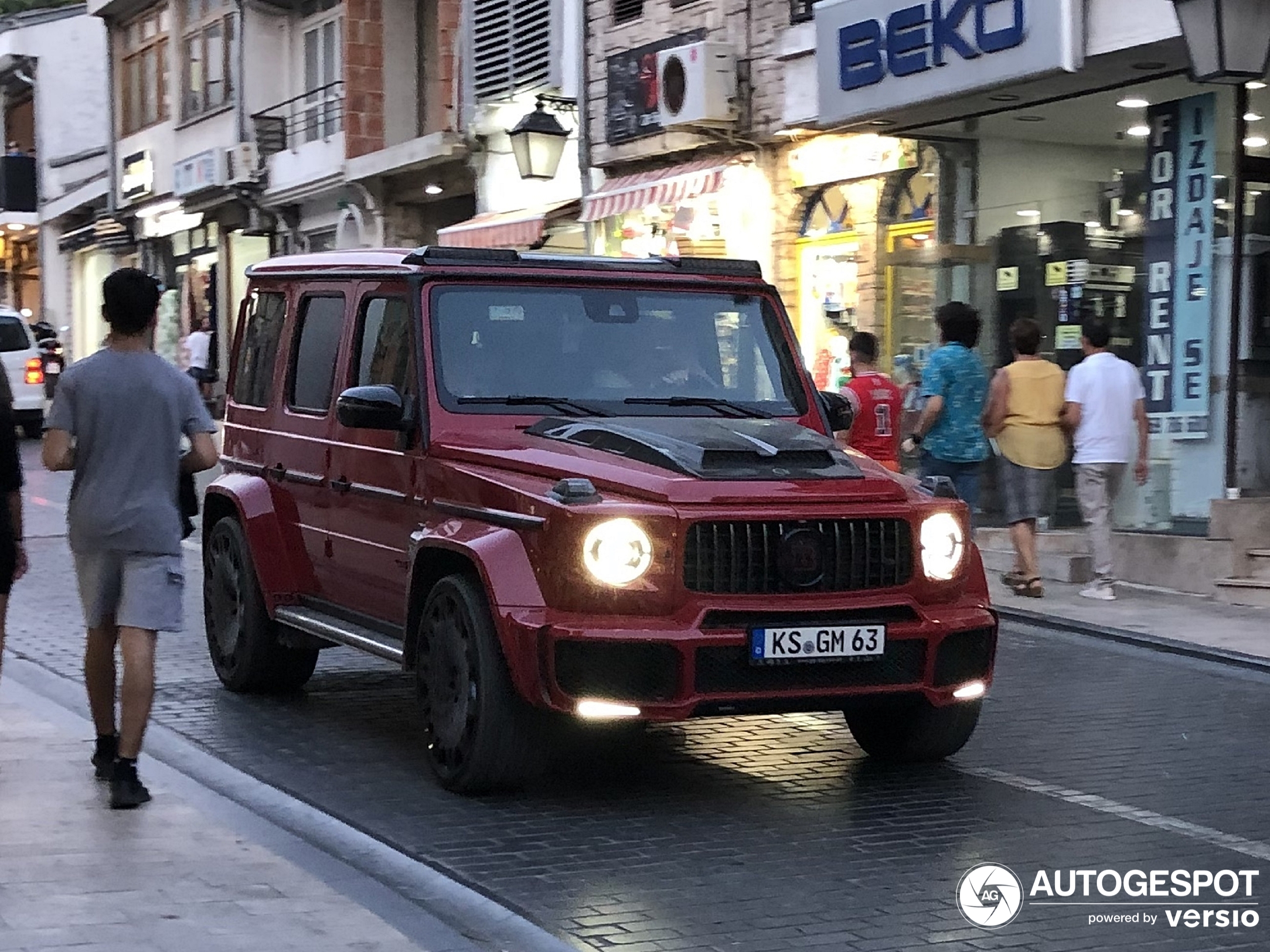 Mercedes-AMG Brabus G B40-700 Widestar W463 2018