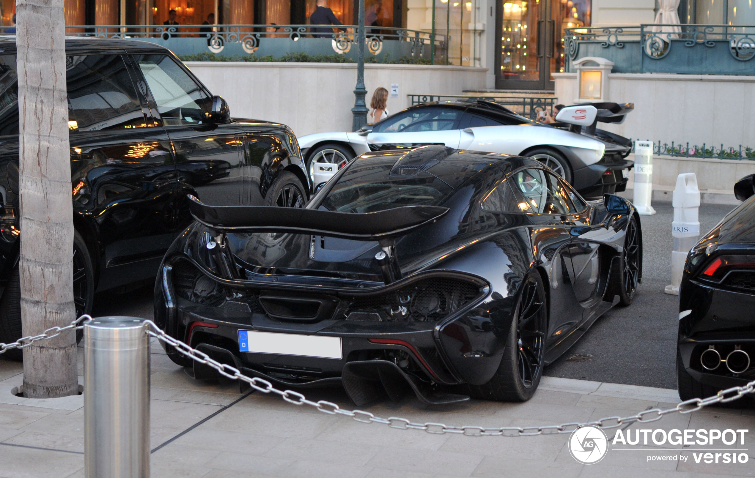 Eine beeindruckende Kombination auf dem Casino Platz in Montecarlo