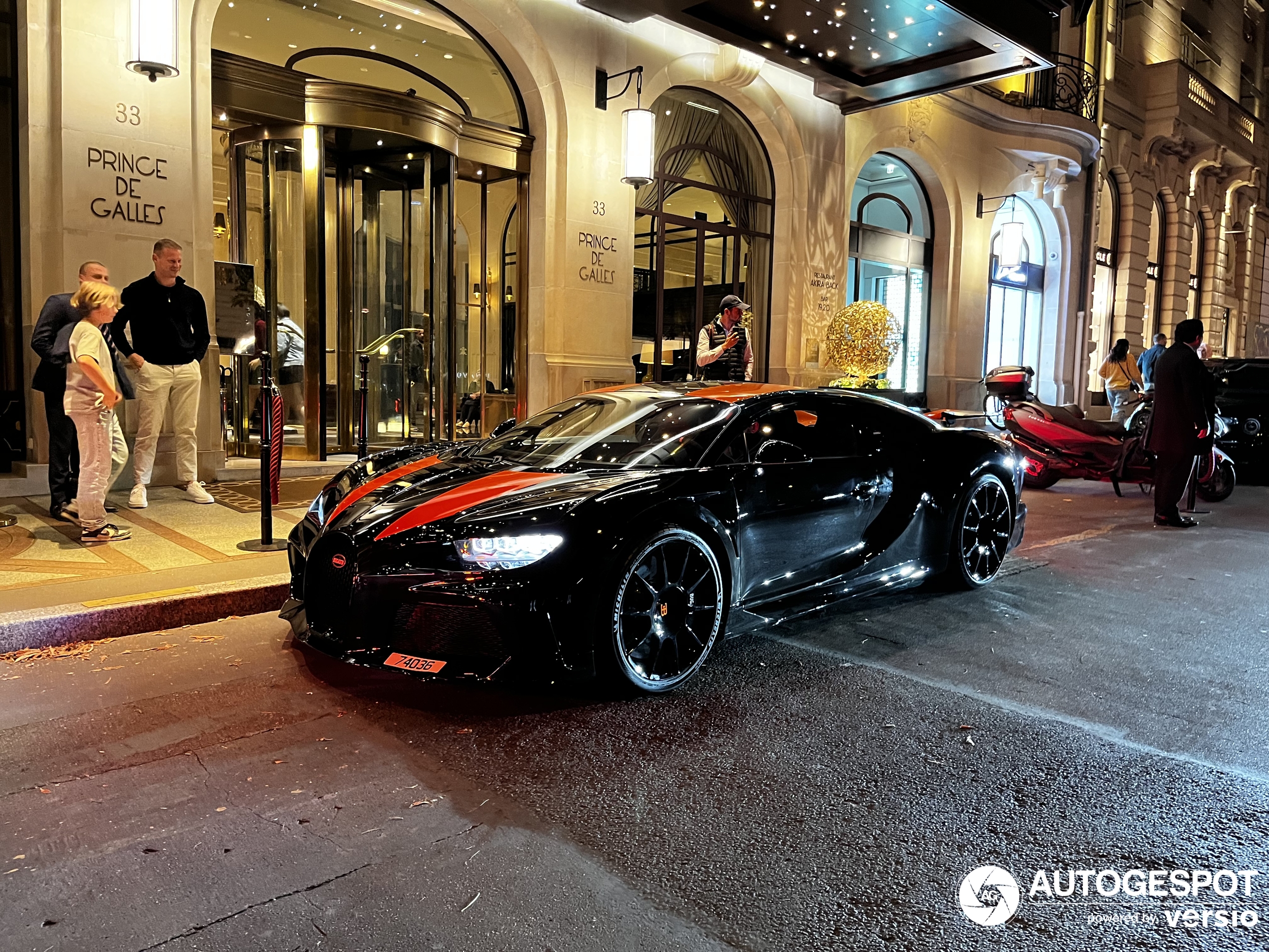 Another Bugatti shows up in Paris