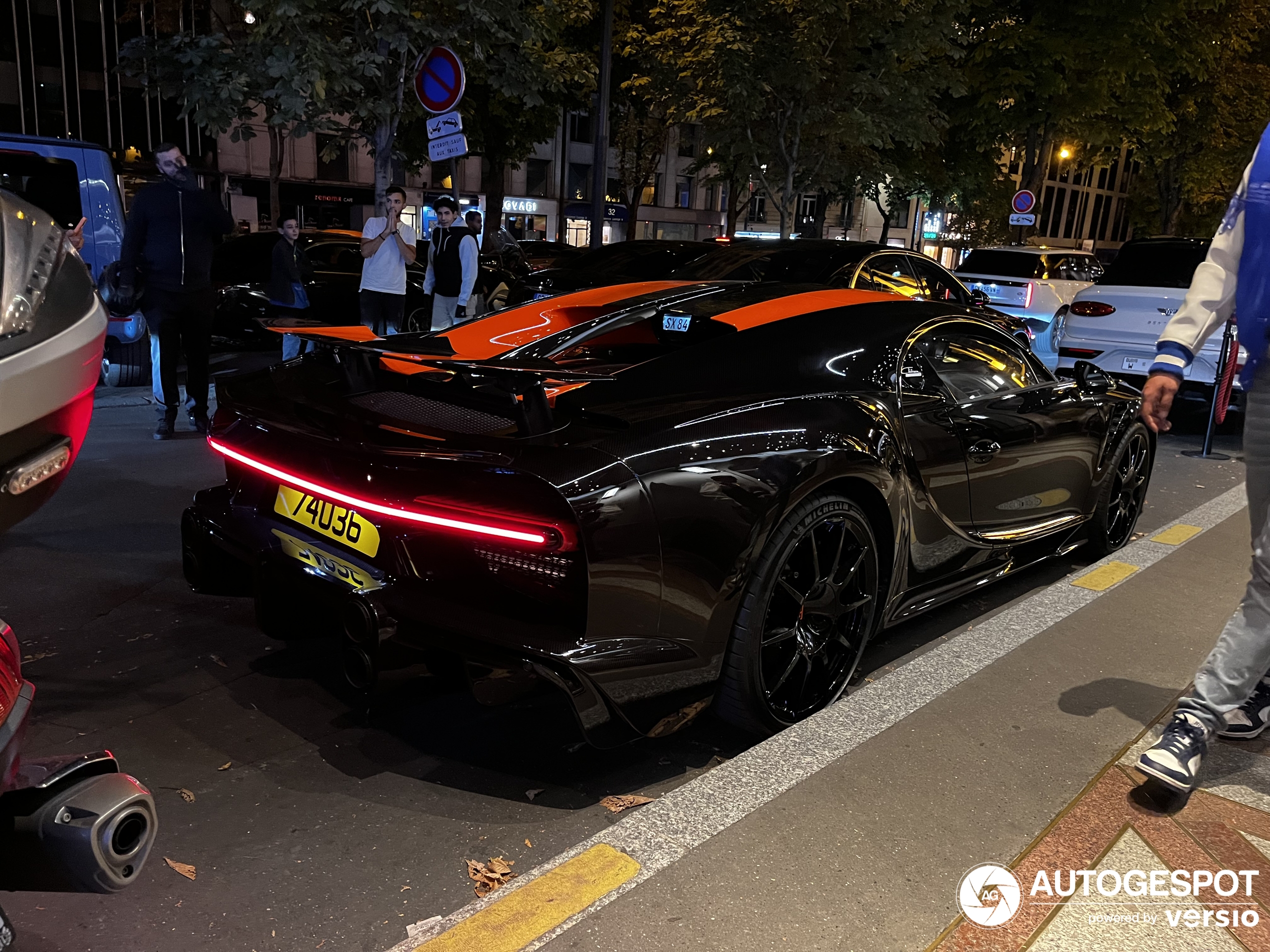 Ein weiterer Chiron Super Sport 300+ taucht in Paris auf