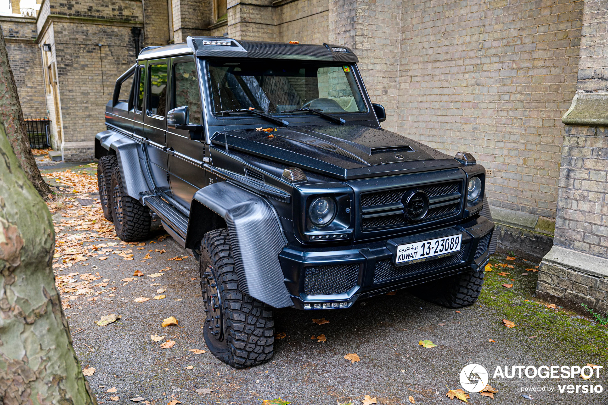 Heeft deze Brabus B63S 700 6x6 echt een probleem?