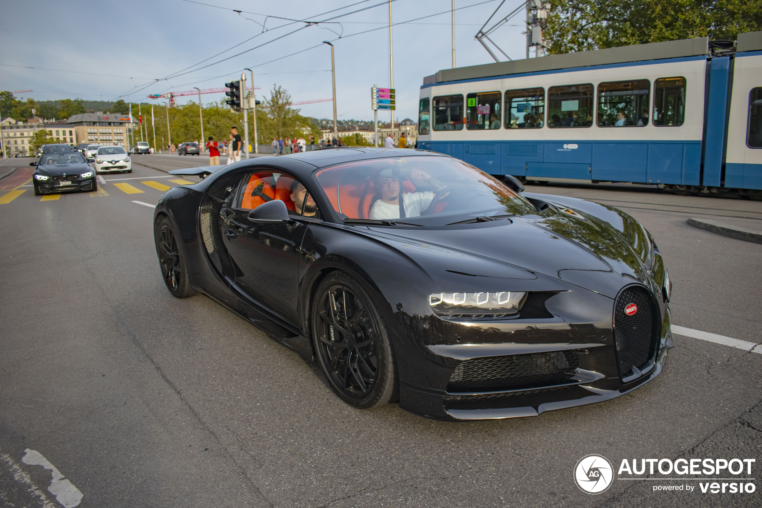 A Chiron Sport shows up in Zürich