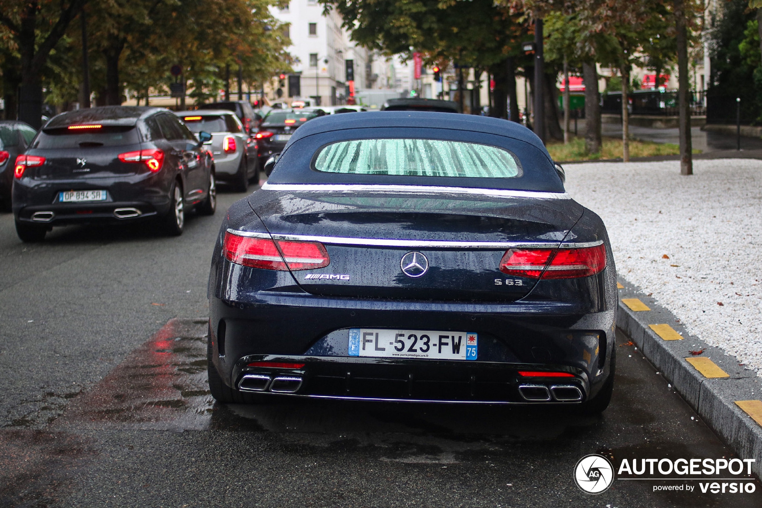 Mercedes-AMG S 63 Convertible A217 2018