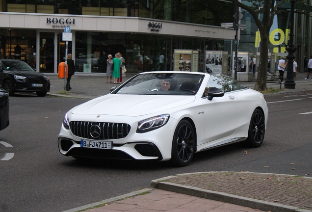 Mercedes-AMG S 63 Convertible A217 2018