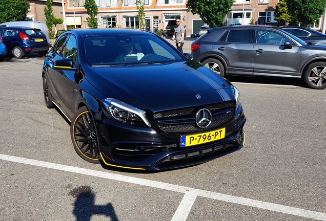 Mercedes-AMG A 45 W176 Yellow Night Edition