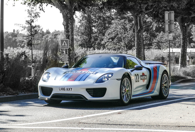 Porsche 918 Spyder Weissach Package