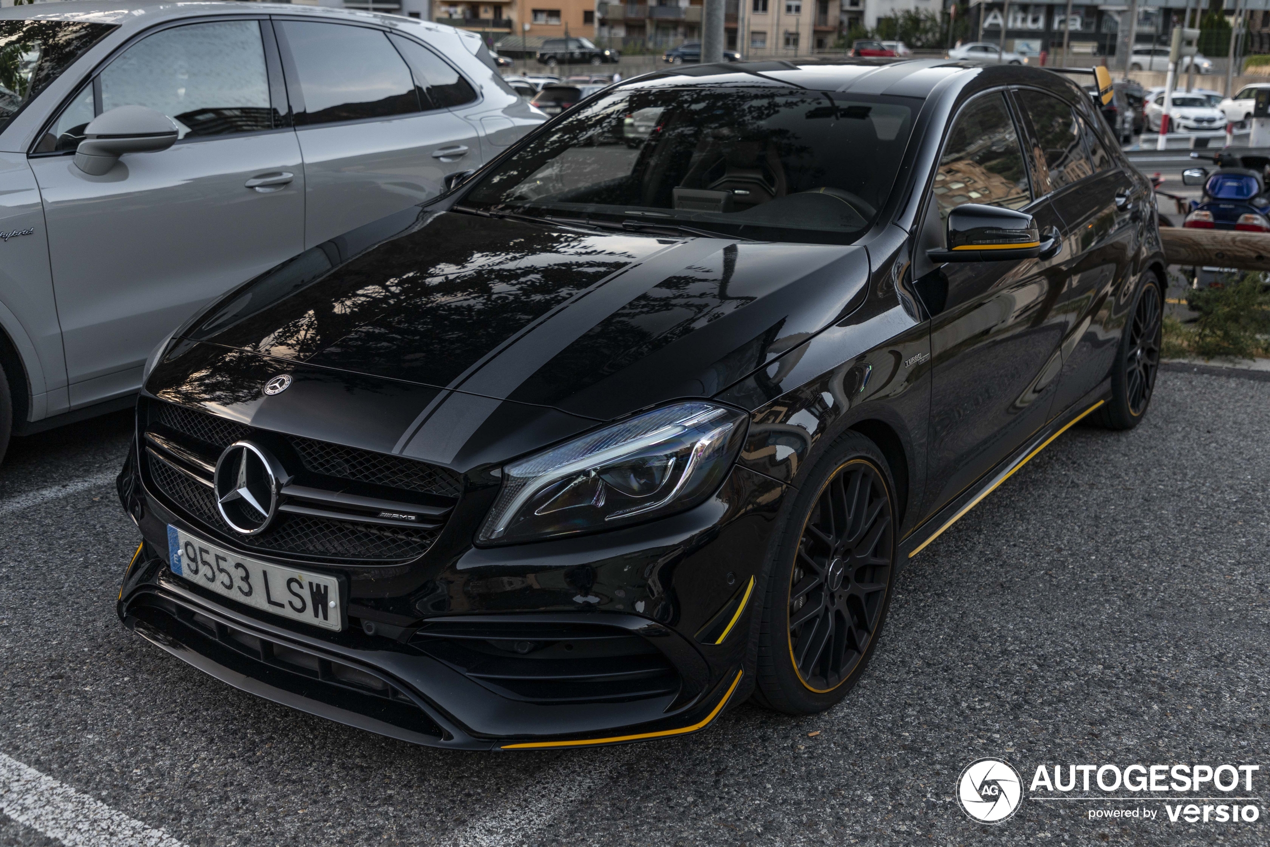 Mercedes-AMG A 45 W176 Yellow Night Edition