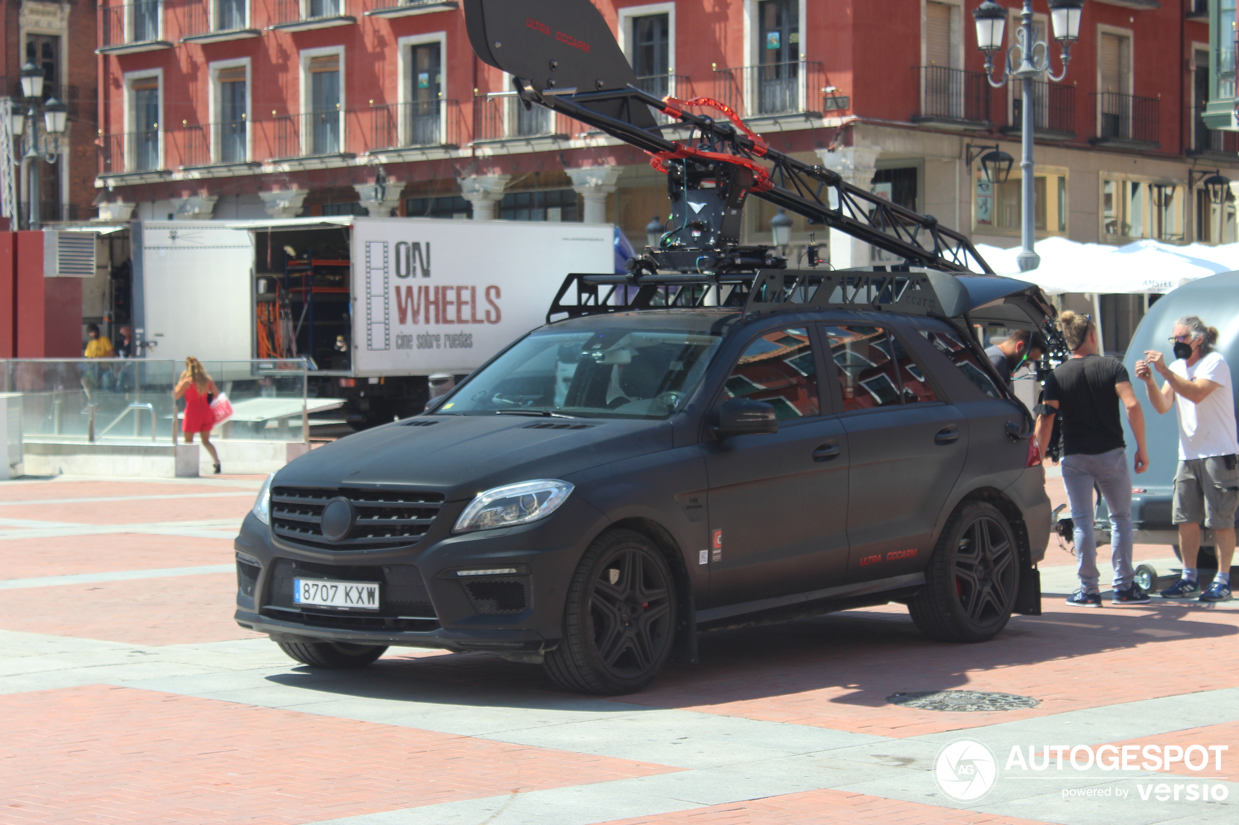 Film-AMG in hartje Valladolid