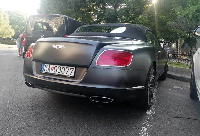 Bentley Continental GTC 2012