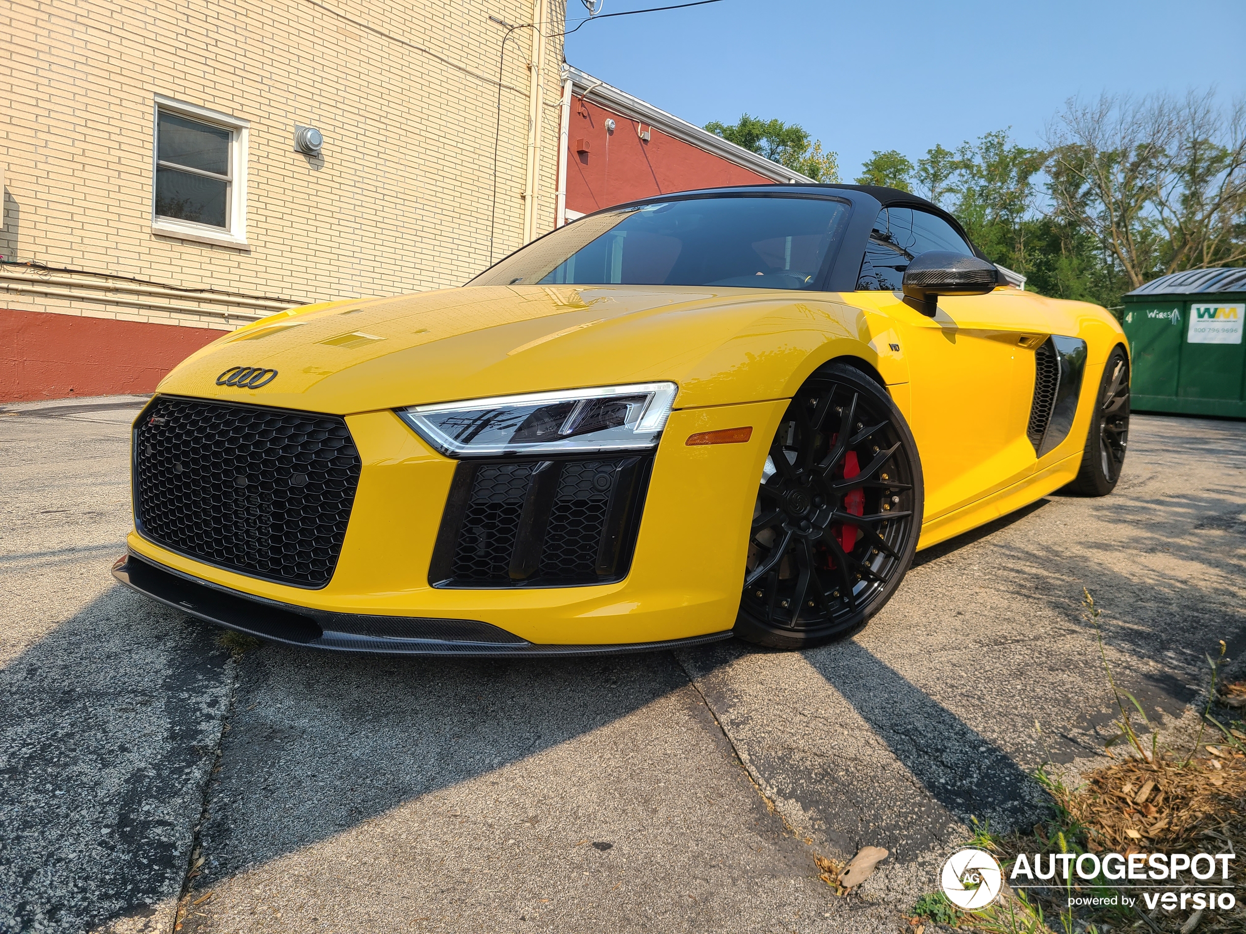 Audi R8 V10 Spyder 2016 Vorsteiner