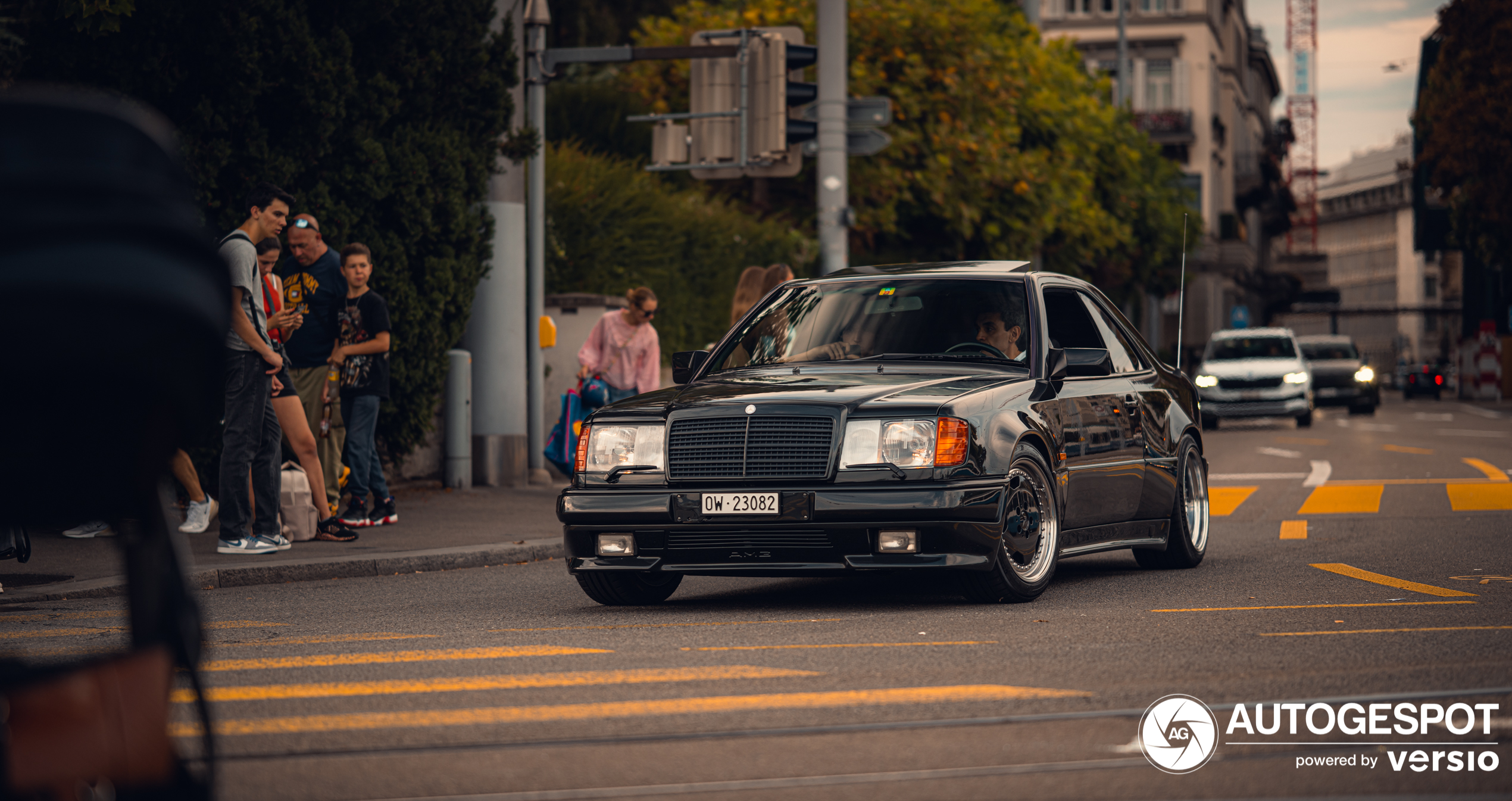 One of the Rarest Jewels on Swiss Streets: The AMG 300CE 6.0 Hammer