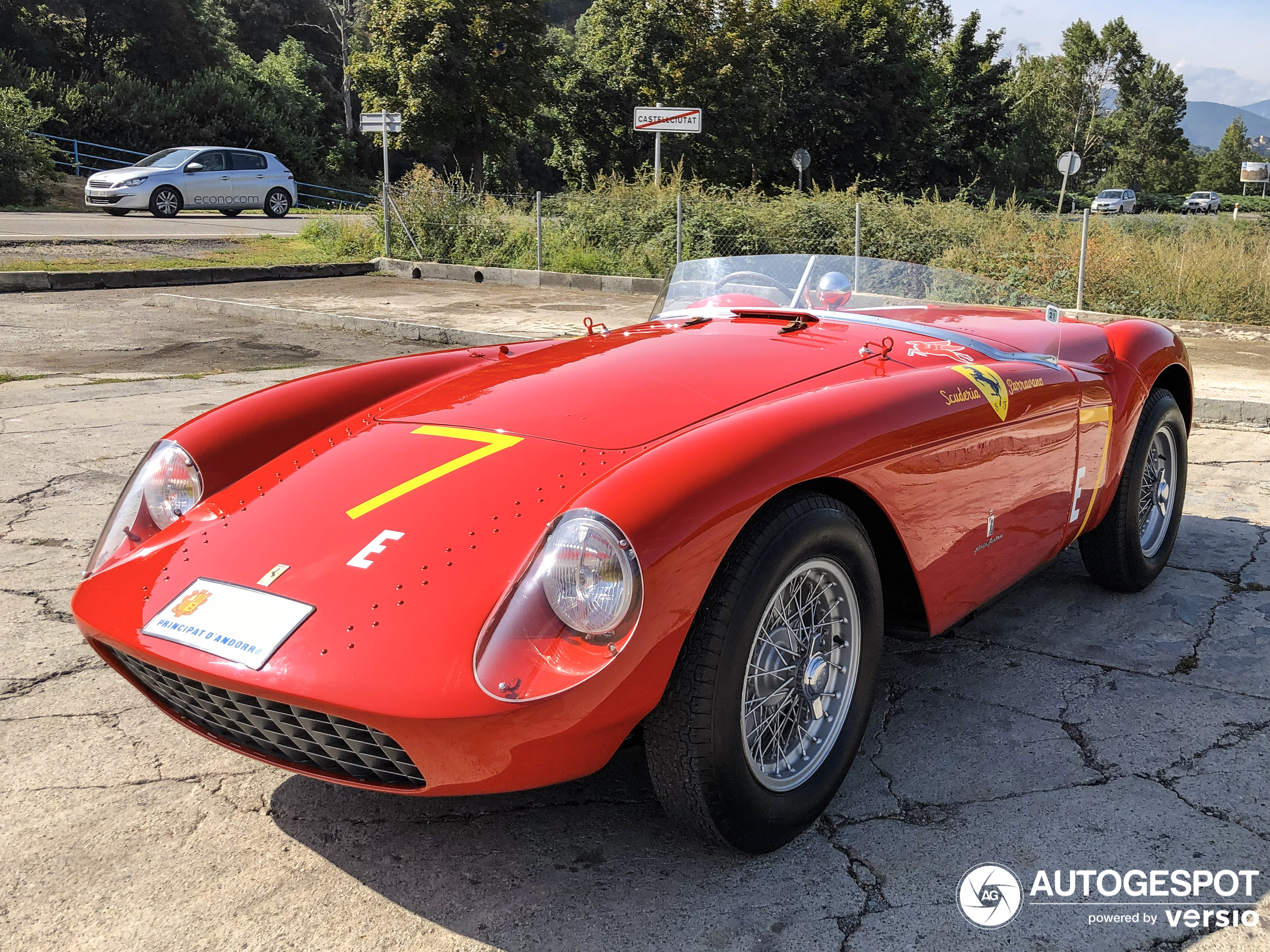 1954 Ferrari 500 Mondial Series I Spider