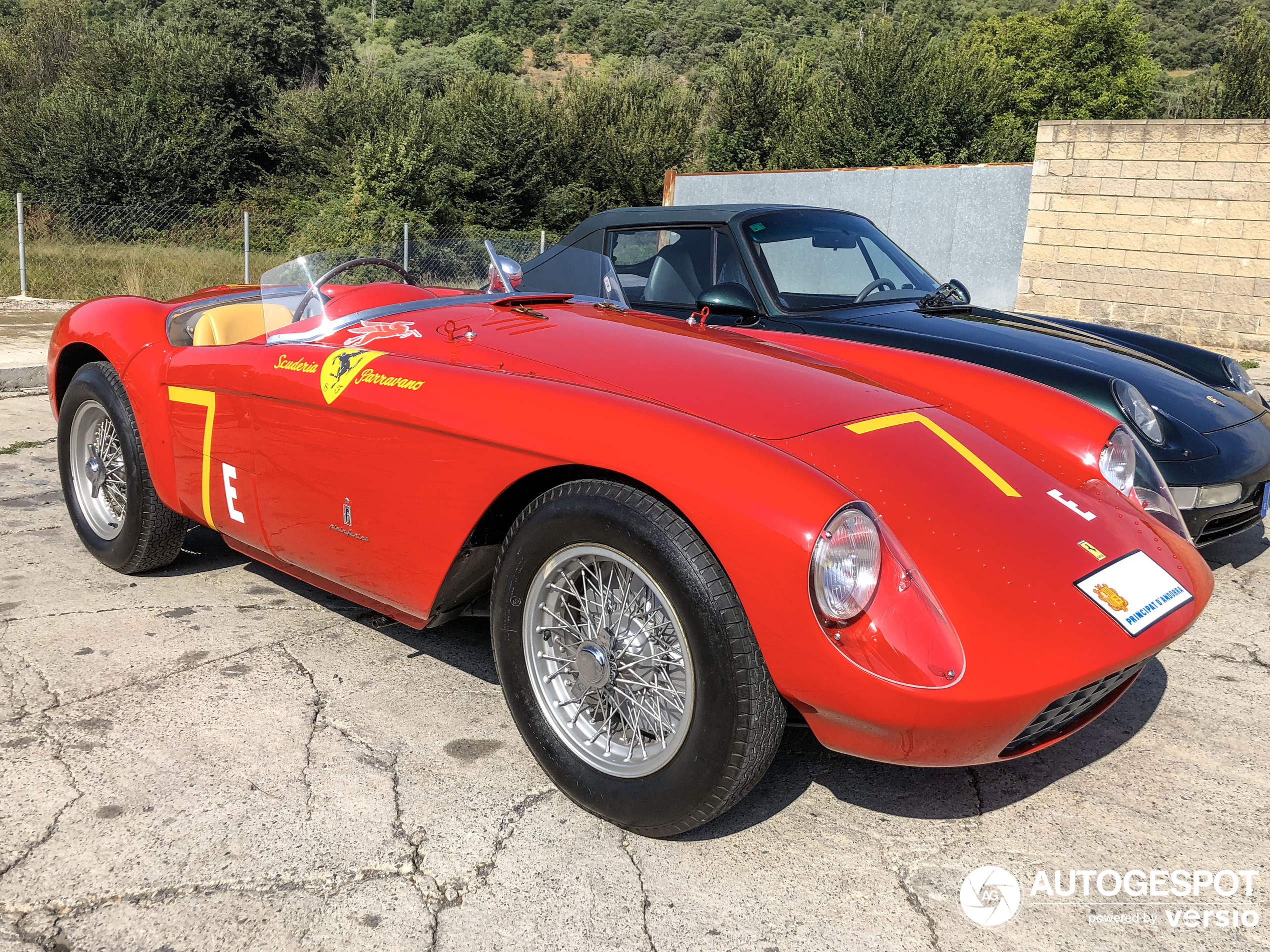 Verwunderlich Ferrari 500 Mondial Spider Bild