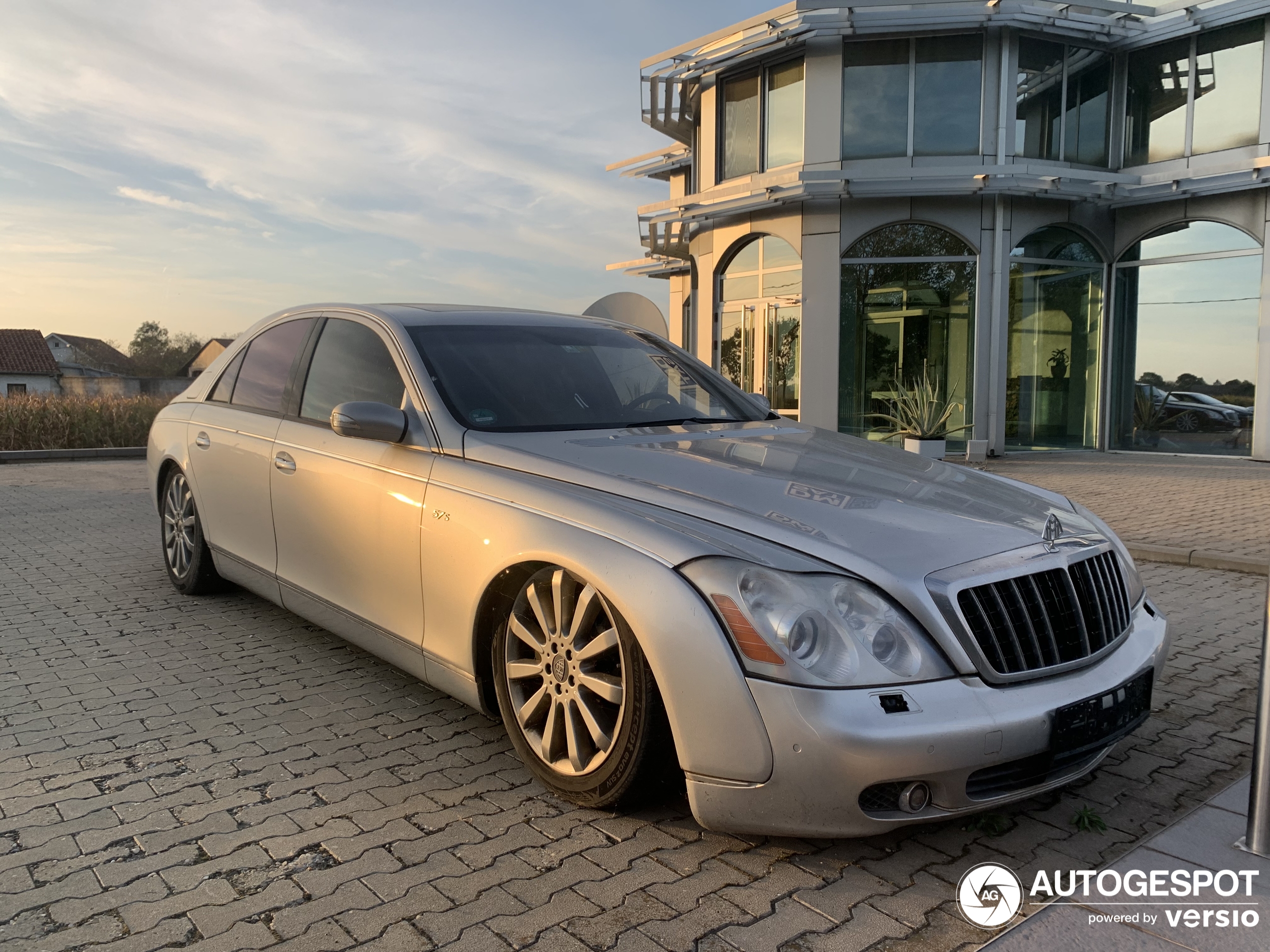 A pretty neglected Maybach