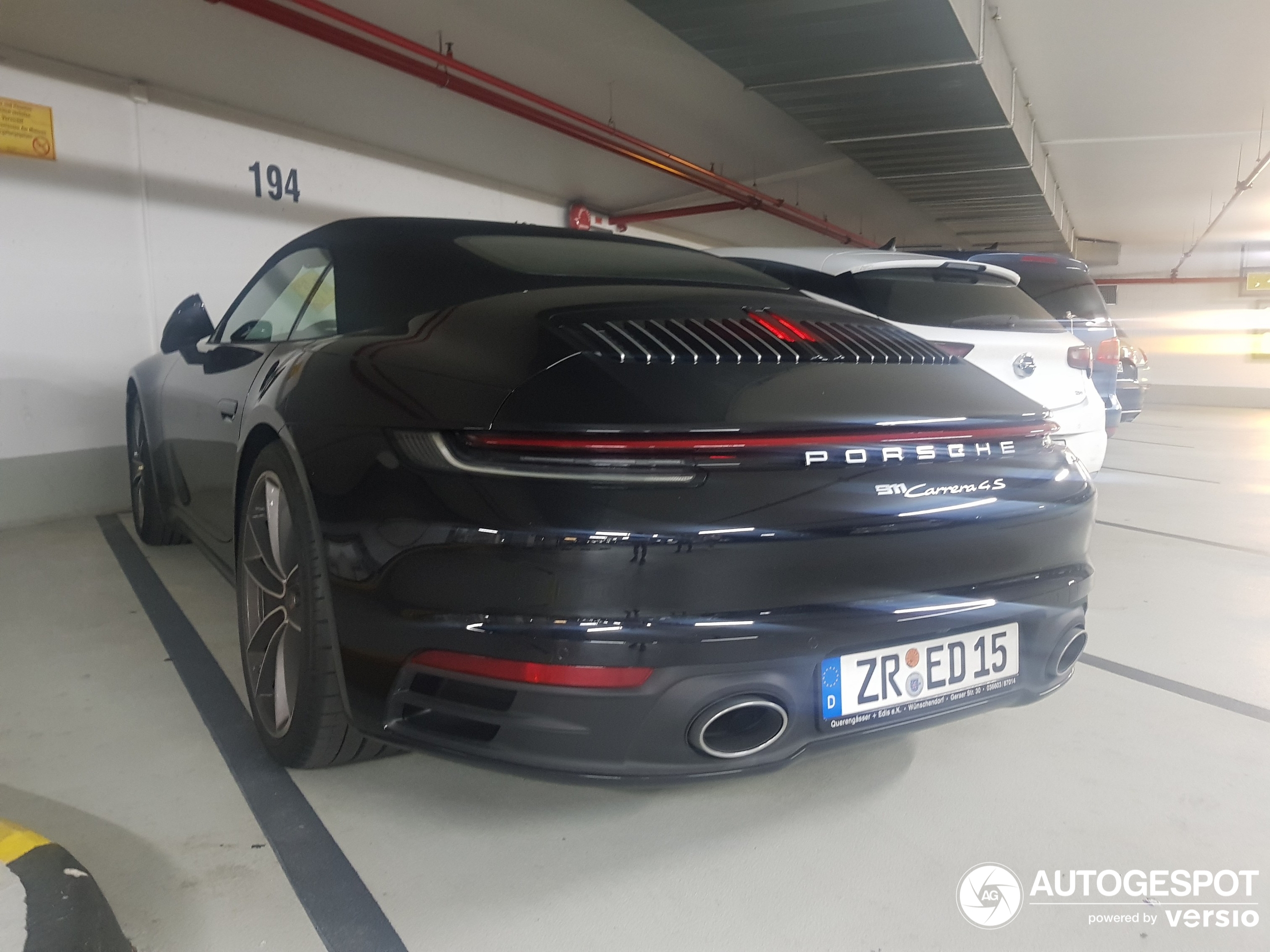 Porsche 992 Carrera 4S Cabriolet