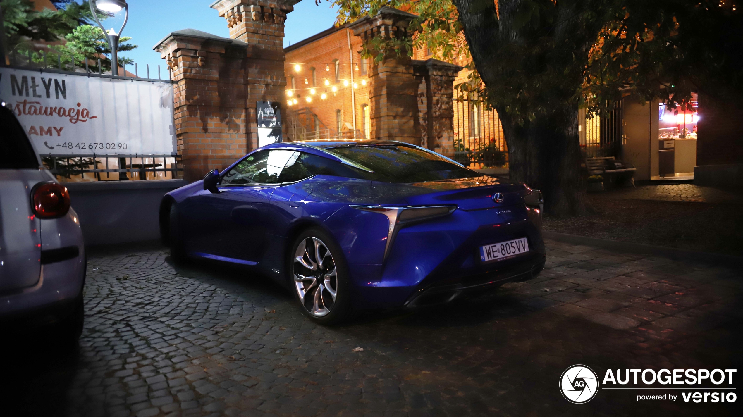 Lexus Structural Blue Process Lexus LC 500h - 23 September 2023 - Autogespot