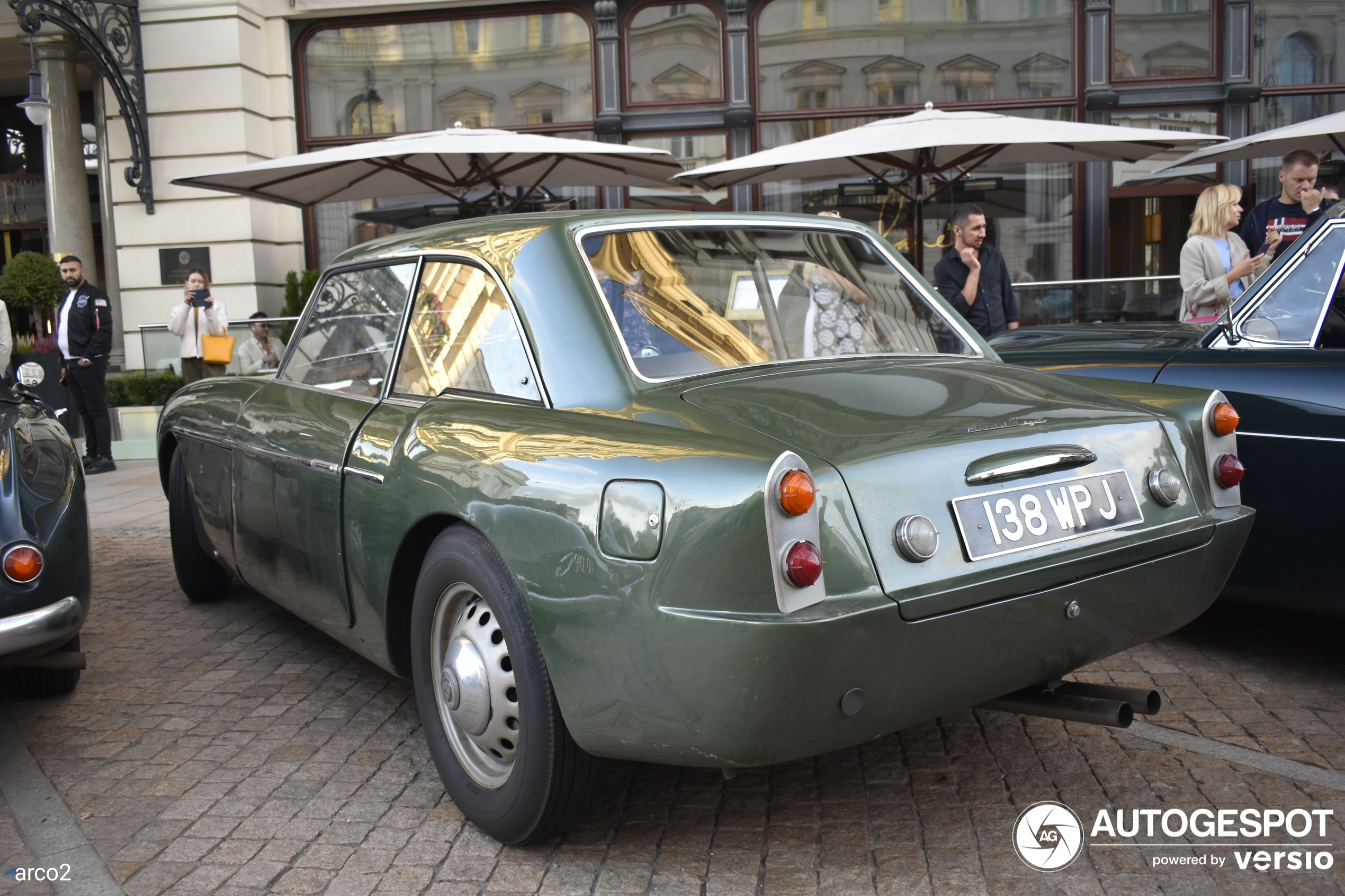 For the first time we see a Bristol 406 Zagato