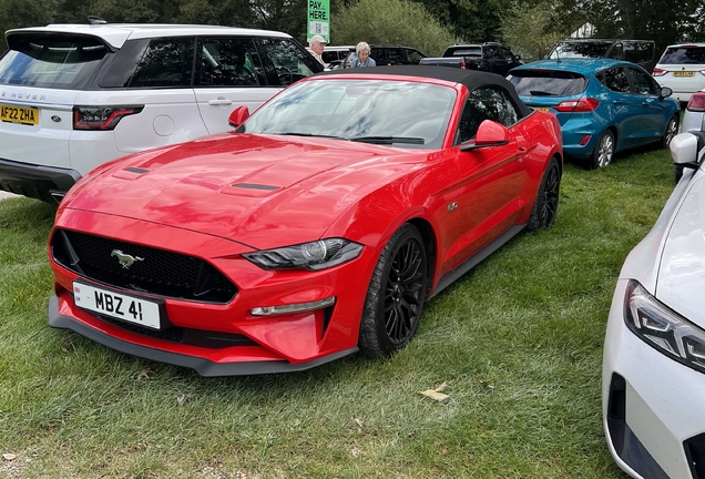 Ford Mustang GT Convertible 2018