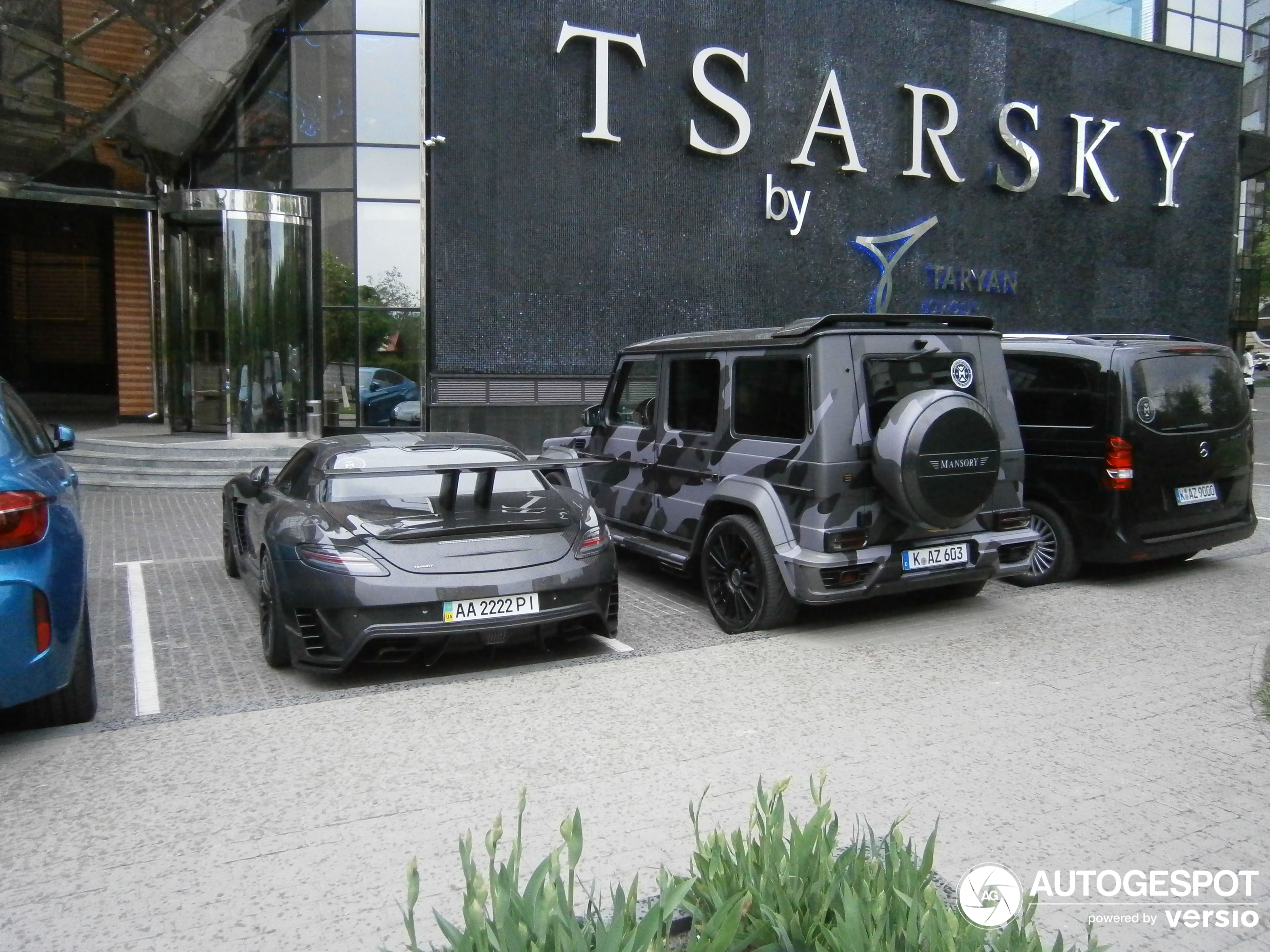 Die Mansory crew taucht in Kiev auf